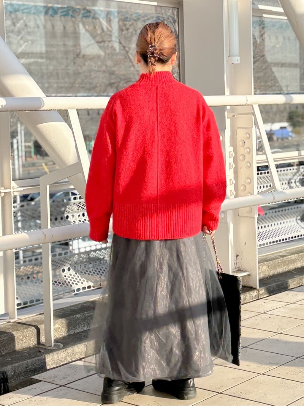 HALさんの「OPAQUE.CLIP｜ふわふわハイネックニット【洗濯機OK】」を使ったコーディネート