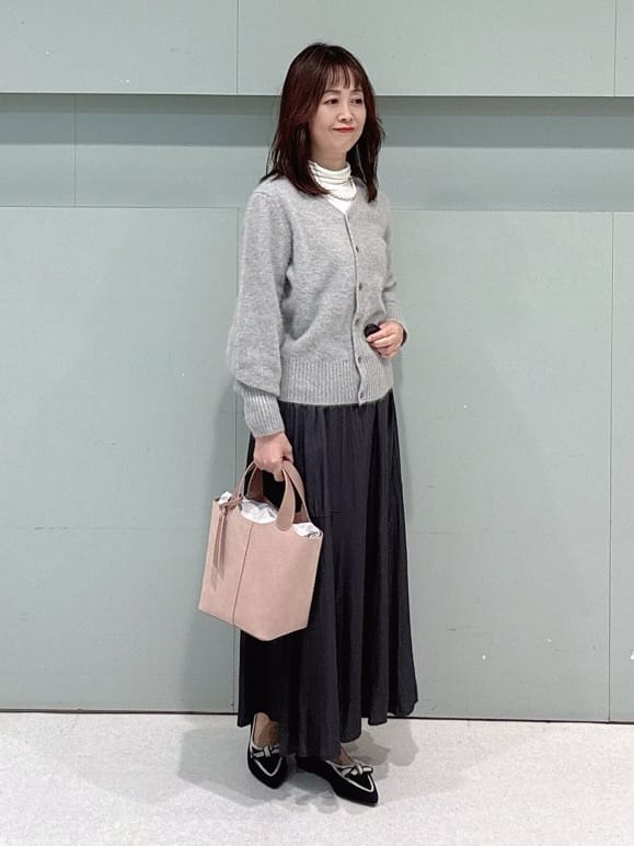 makiさんの「UNTITLED｜【着回しが効く／オンオフアウター】ウールショートコート」を使ったコーディネート