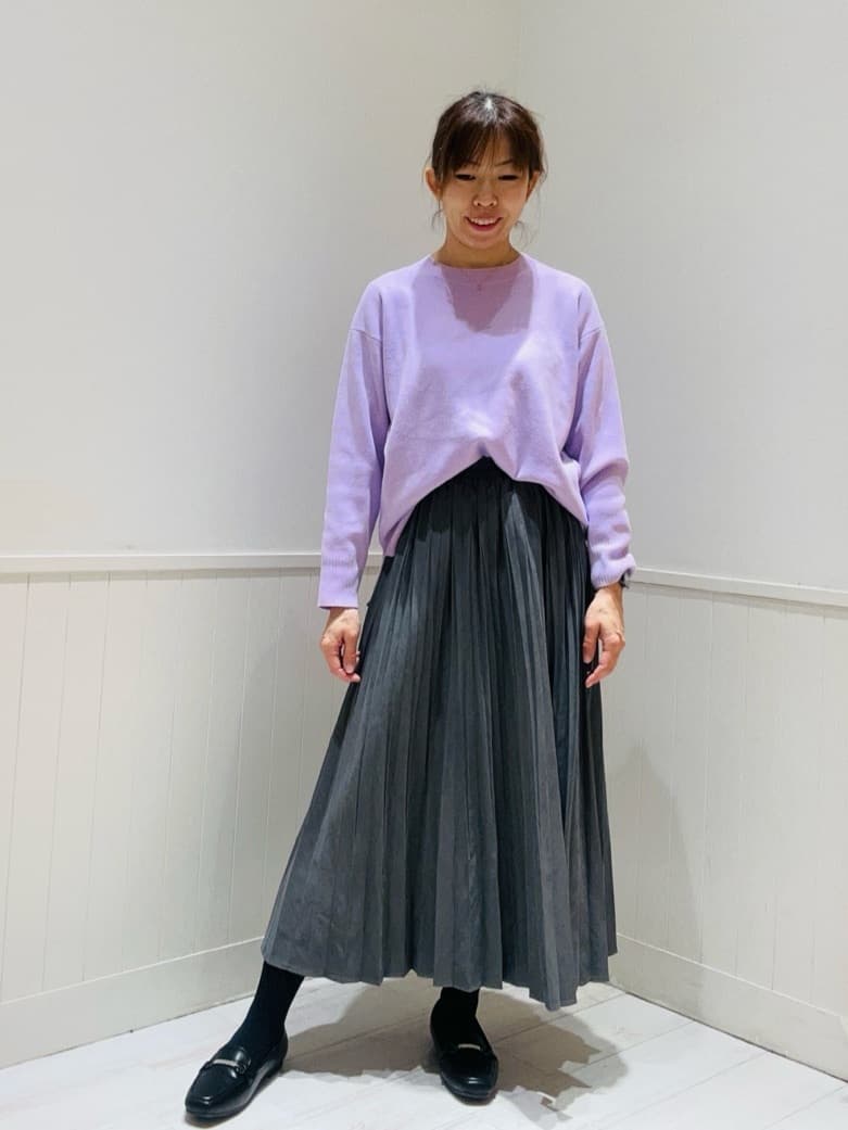 Kyonさんの「SHOO･LA･RUE｜配色ベルトがアクセント 3層ショルダーバッグ」を使ったコーディネート