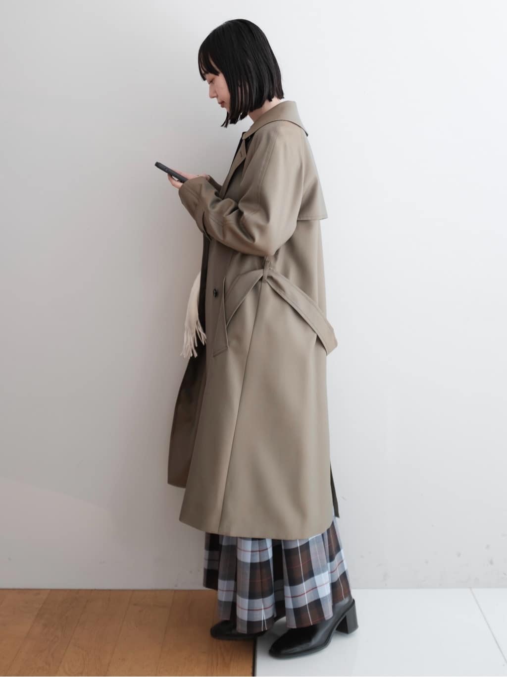 Kishimotoさんの「DRESSTERIOR｜◆【洗える/7色展開】ウォッシャブルコットンカシミヤニット」を使ったコーディネート