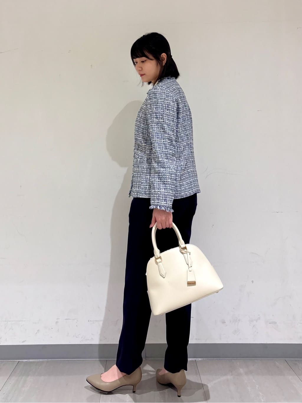 Itoさんの「UNTITLED｜◆【セレモニー/定番人気】ハイネックフリル ブラウス」を使ったコーディネート