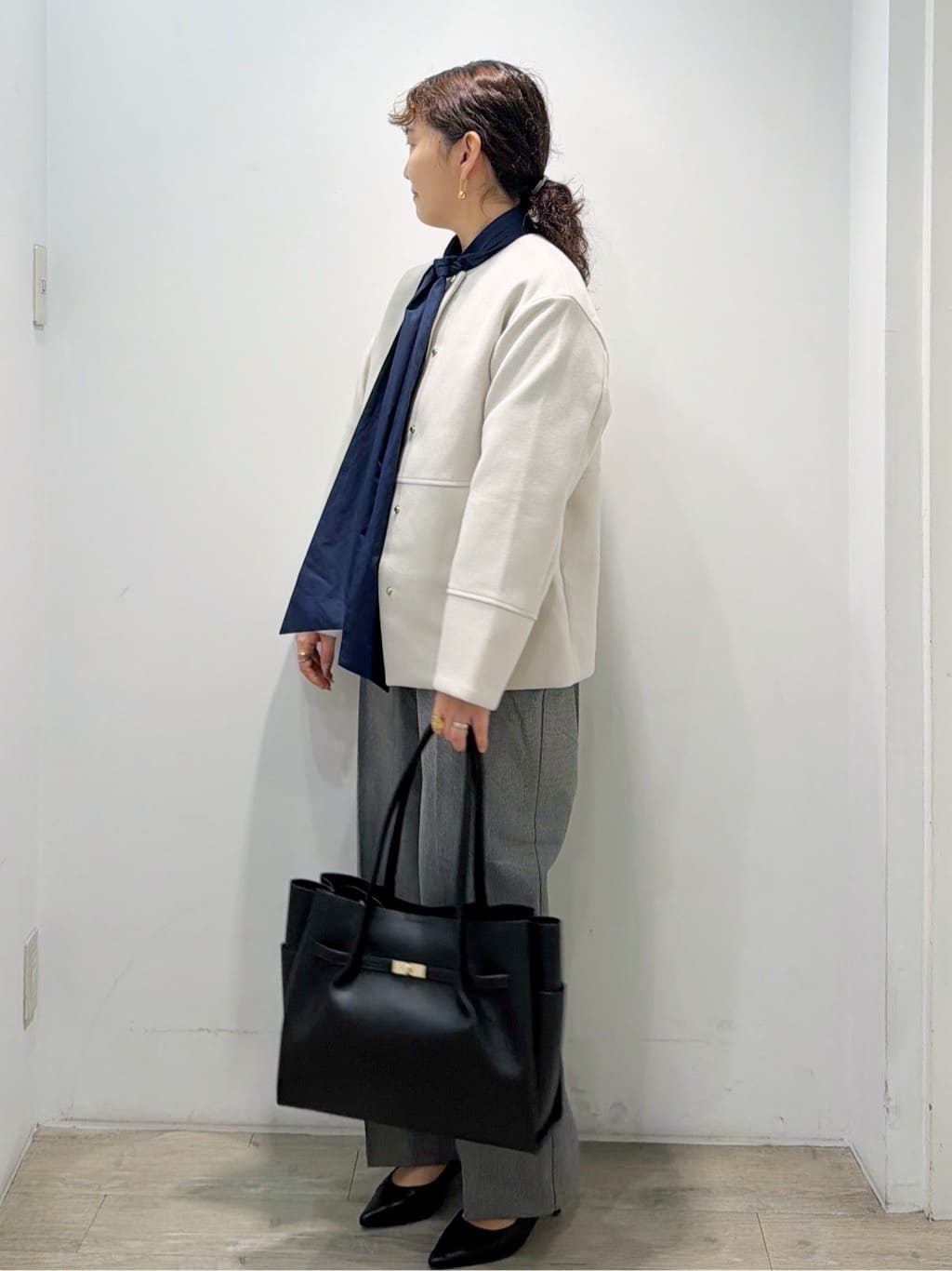 sumicaさんの「OPAQUE.CLIP｜シンプルデイリーベルト」を使ったコーディネート