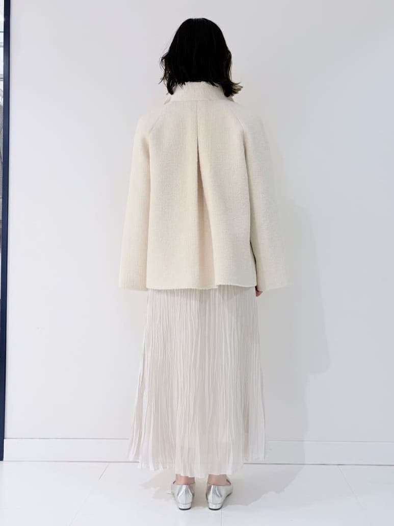 サオリさんの「UNTITLED｜【洗える】スポンディッシュ ボトルネックニット」を使ったコーディネート