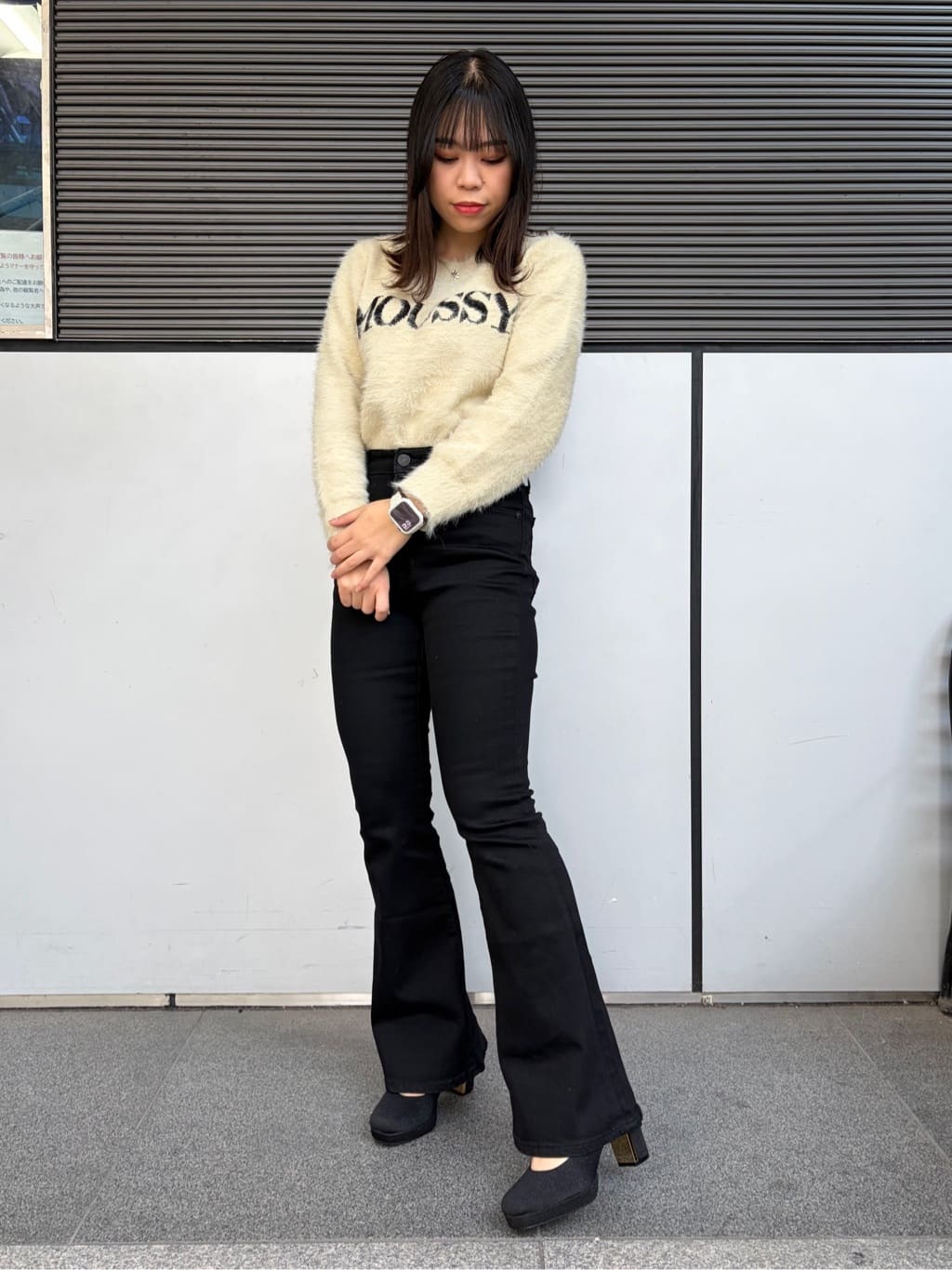 あずみさんの「ESPERANZA｜甲ストラップパンプス」を使ったコーディネート