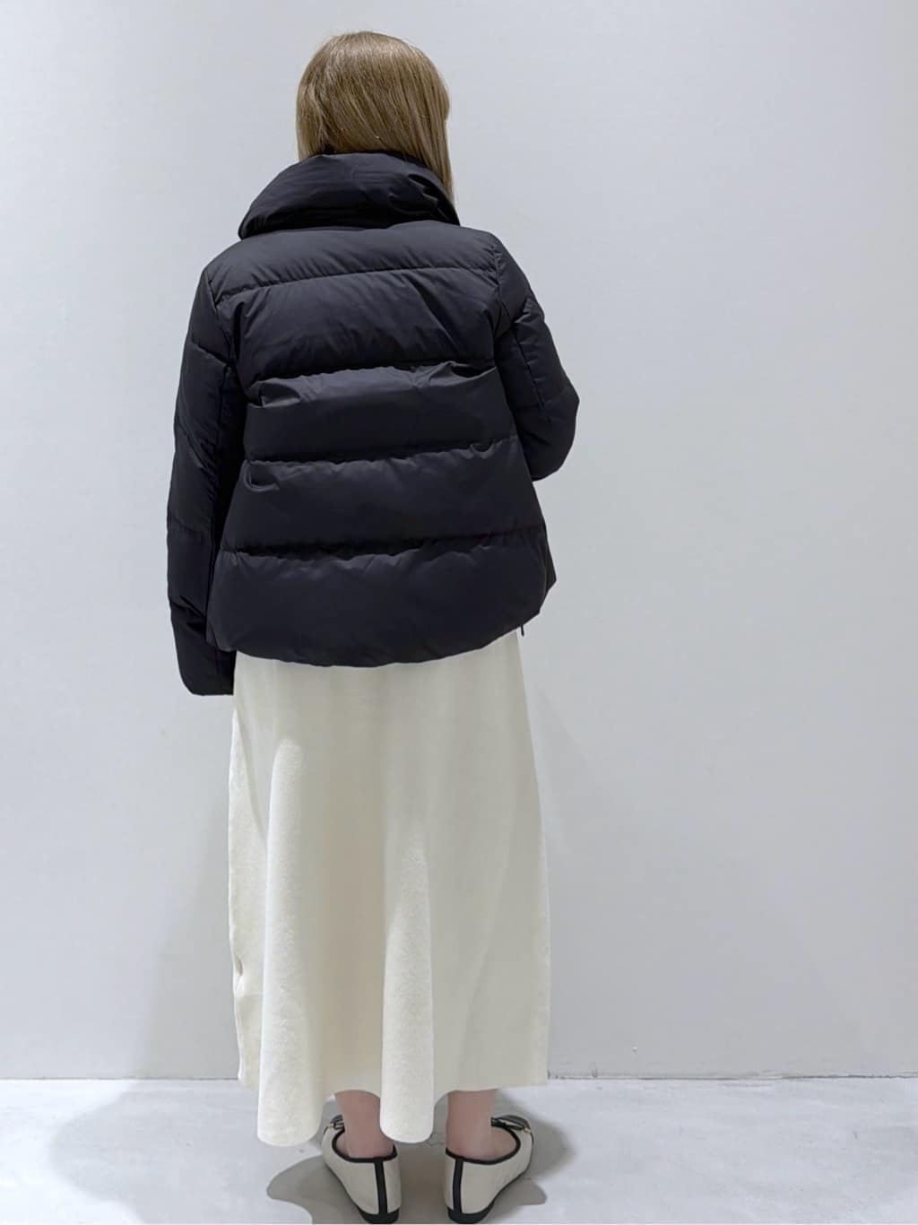 manaさんの「OPAQUE.CLIP｜サイド編地切替ニットトップス／セットアップ対応【洗濯機OK】」を使ったコーディネート