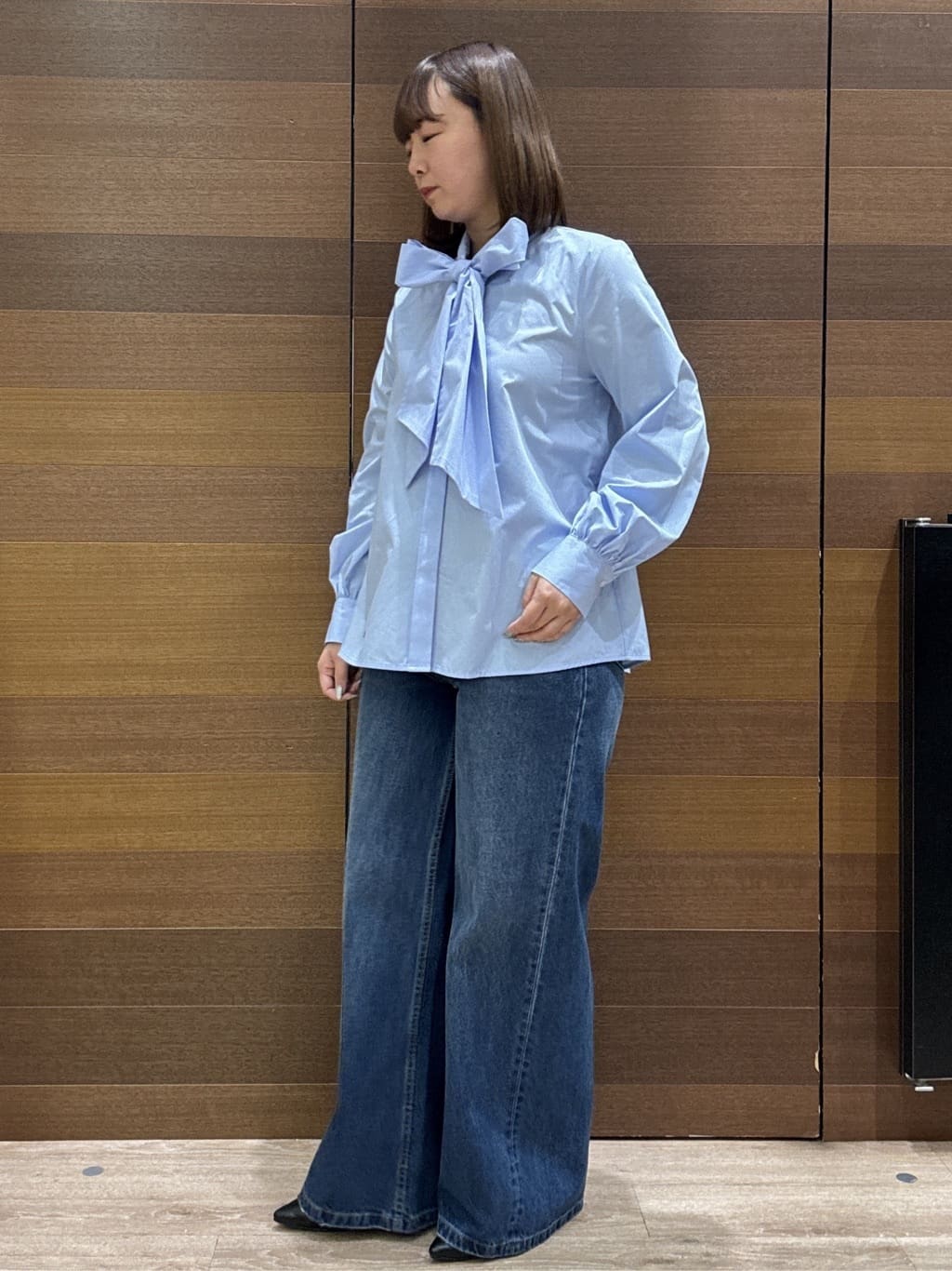 yumeさんの「OPAQUE.CLIP｜《通勤対応》ツイードジレ【洗える】」を使ったコーディネート