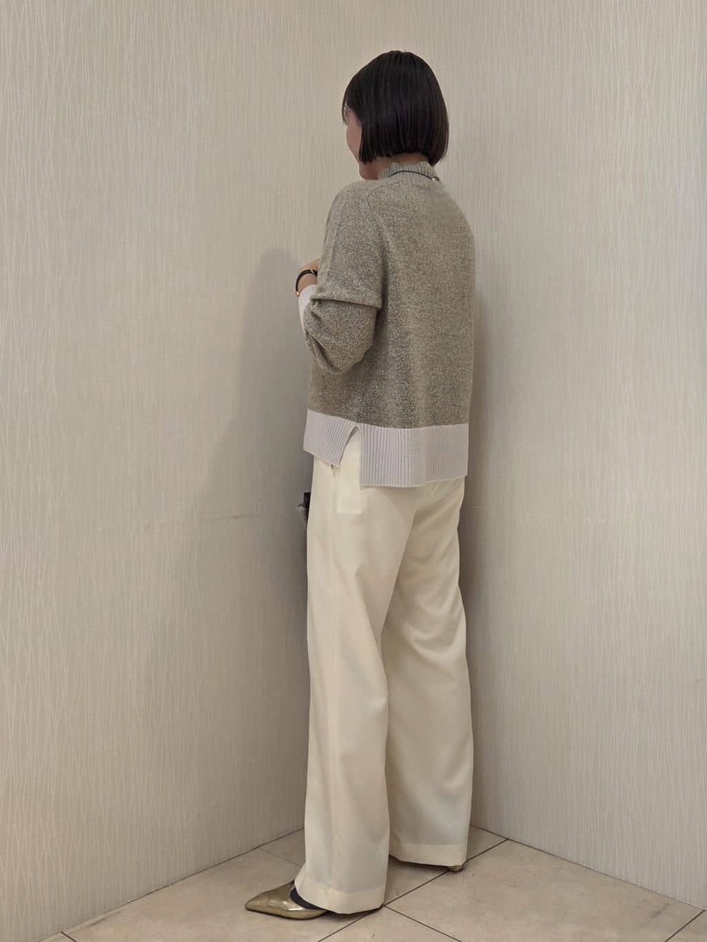 naokoさんの「UNTITLED｜【ロング丈/軽やか】テーラード　リバーコート」を使ったコーディネート