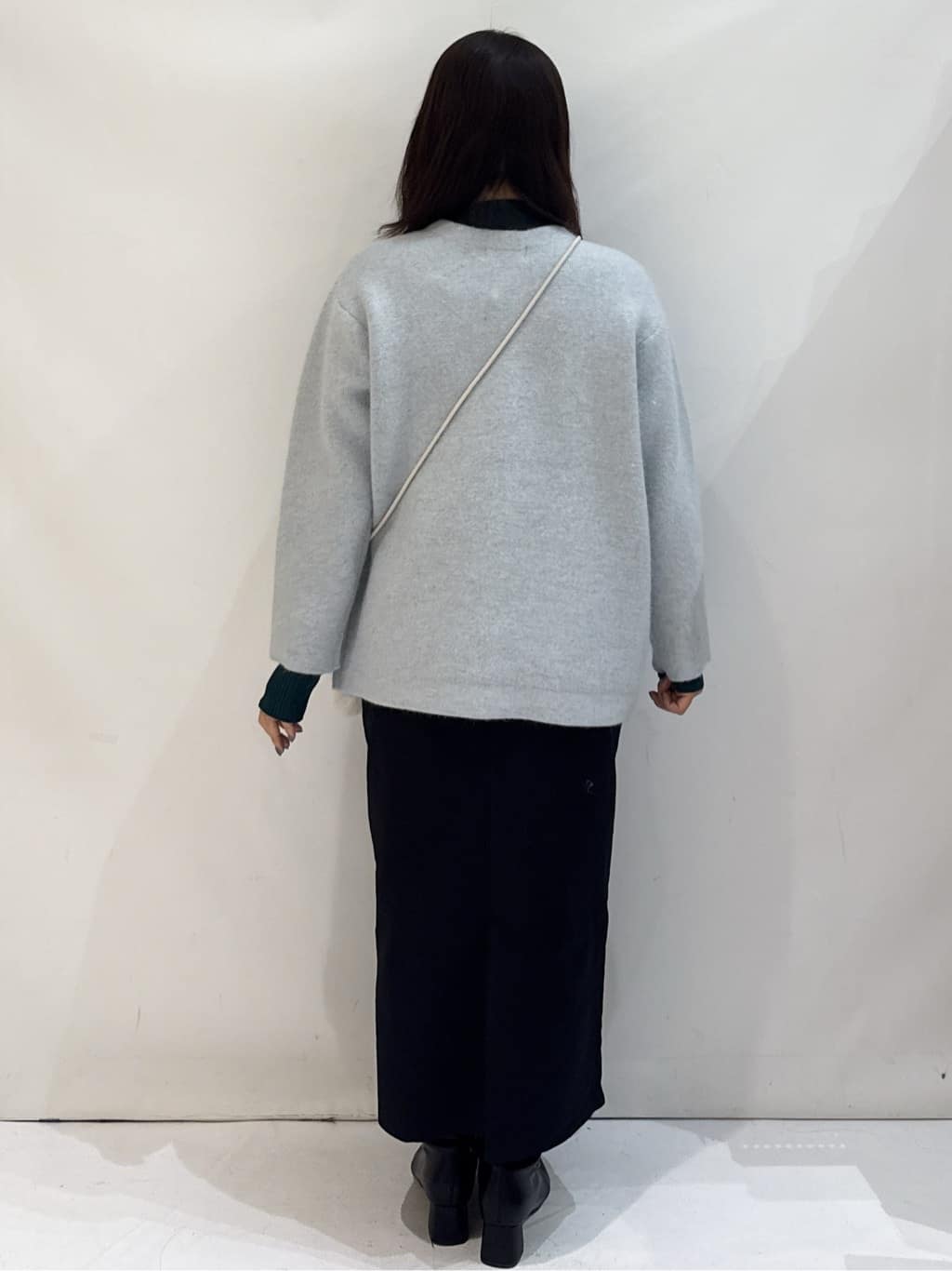 nakkoさんの「OPAQUE.CLIP｜ハイネックリブニット【洗濯機OK】」を使ったコーディネート