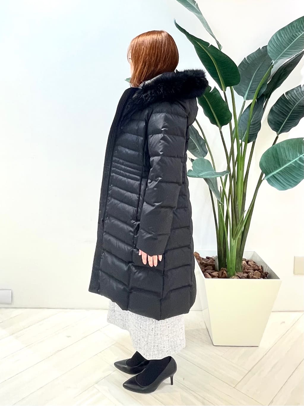 Tomoさんの「UNTITLED｜【はっ水機能/フード取り外し可/防寒】ロングダウンコート」を使ったコーディネート