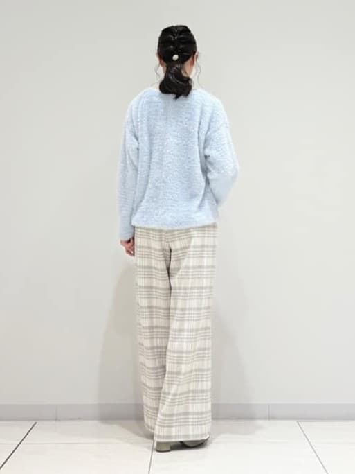 kayoさんの「INDIVI｜【洗える】エアリーシャギートップス」を使ったコーディネート