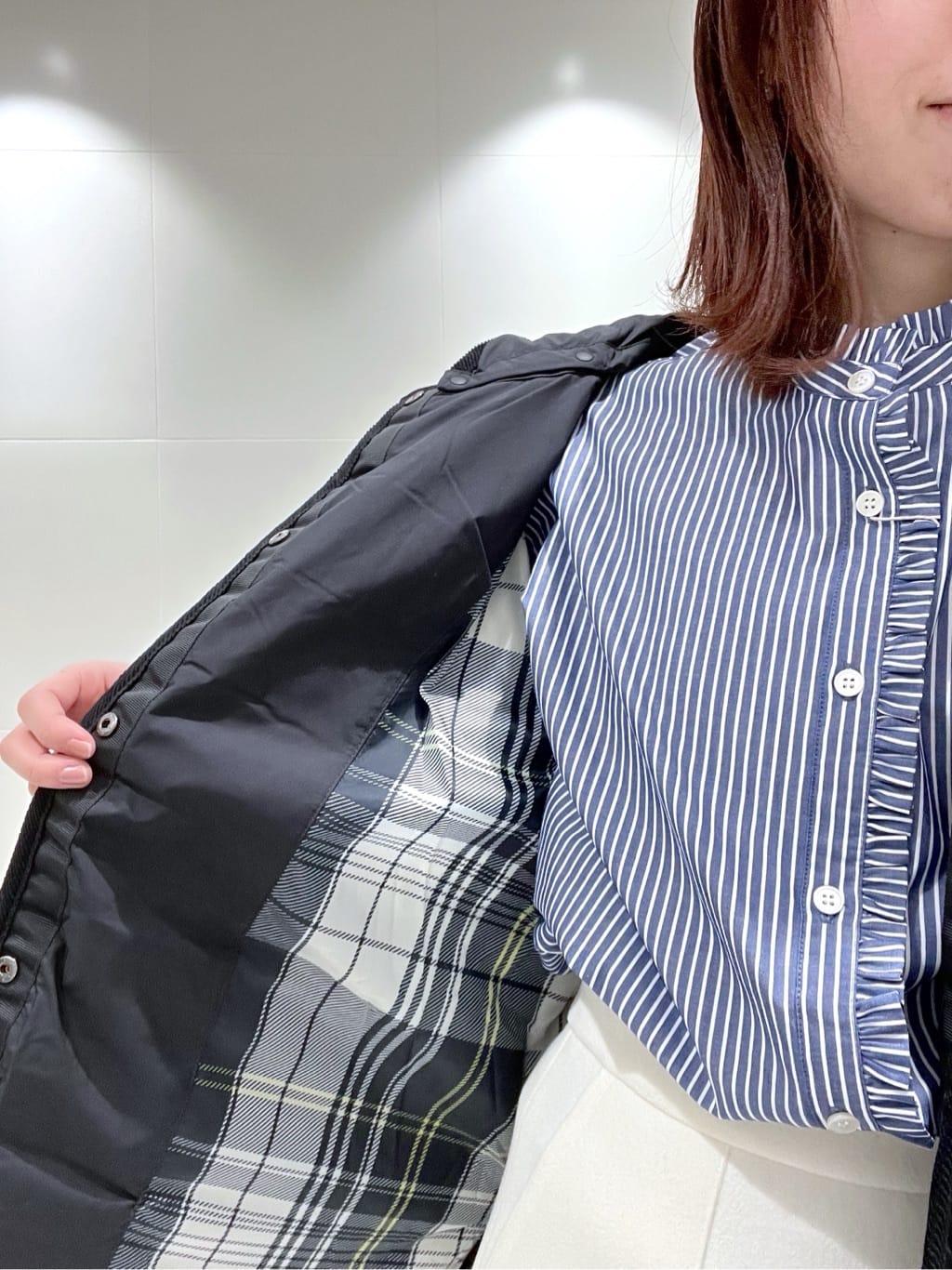 Makinoさんの「Dessin｜【撥水・2WAY】ミュラーダウンコートミドル丈」を使ったコーディネート