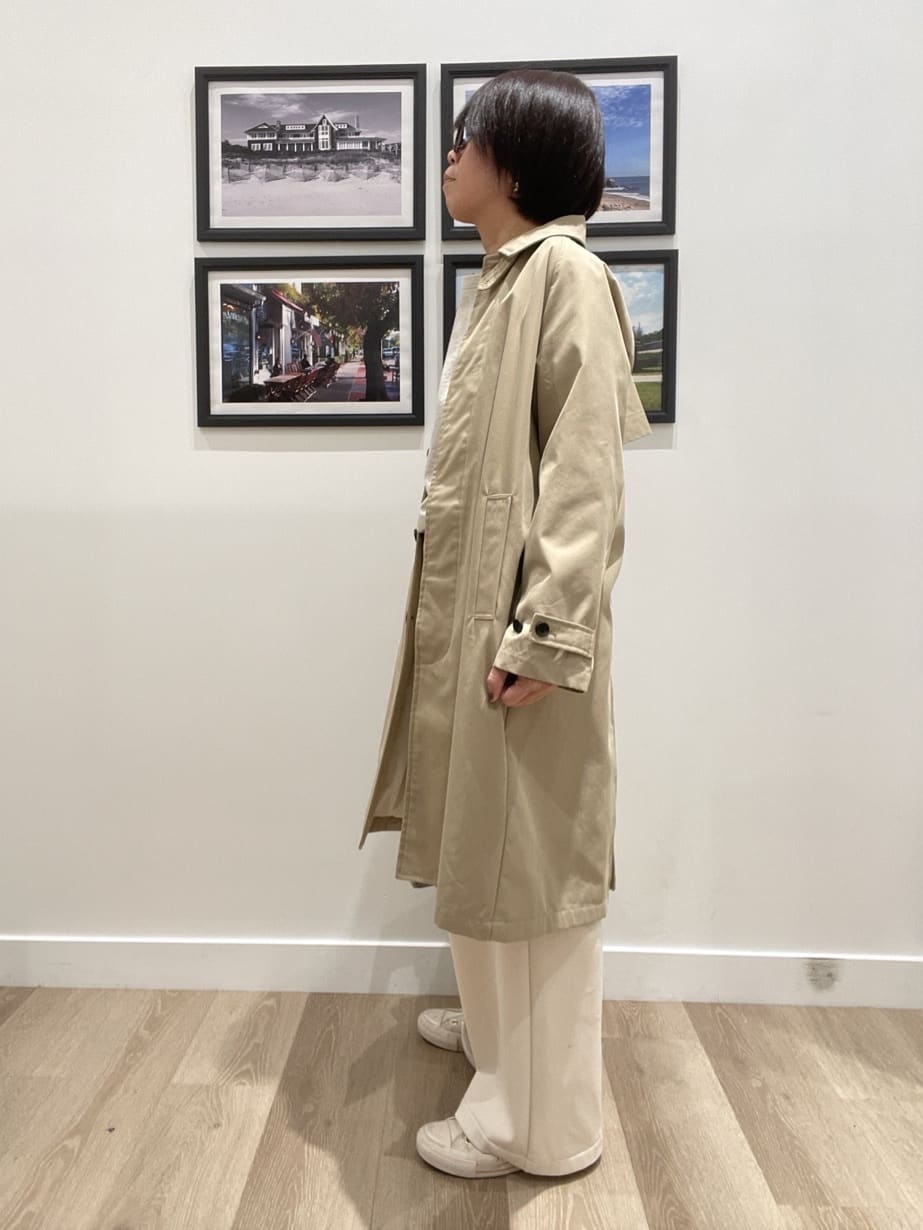 Naoさんの「Dessin｜【360度可愛い・洗える】バックヘンリーカットソー」を使ったコーディネート
