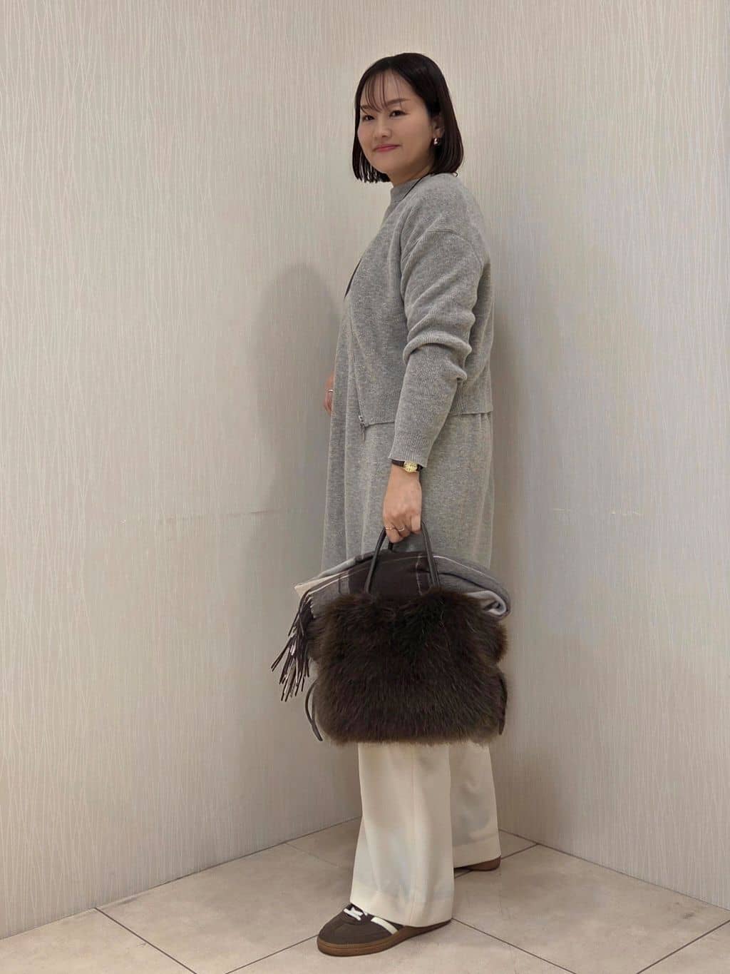 naokoさんの「UNTITLED｜【はっ水機能/フード取り外し可/防寒】ロングダウンコート」を使ったコーディネート