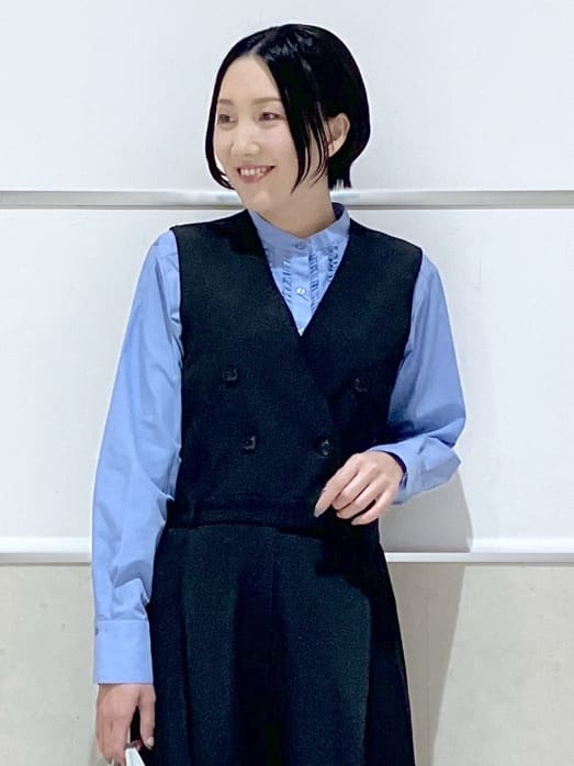 eriko さんの「Dessin｜【入卒/セレモニー/お仕事/セットアップ可能】ダブルジャケット」を使ったコーディネート