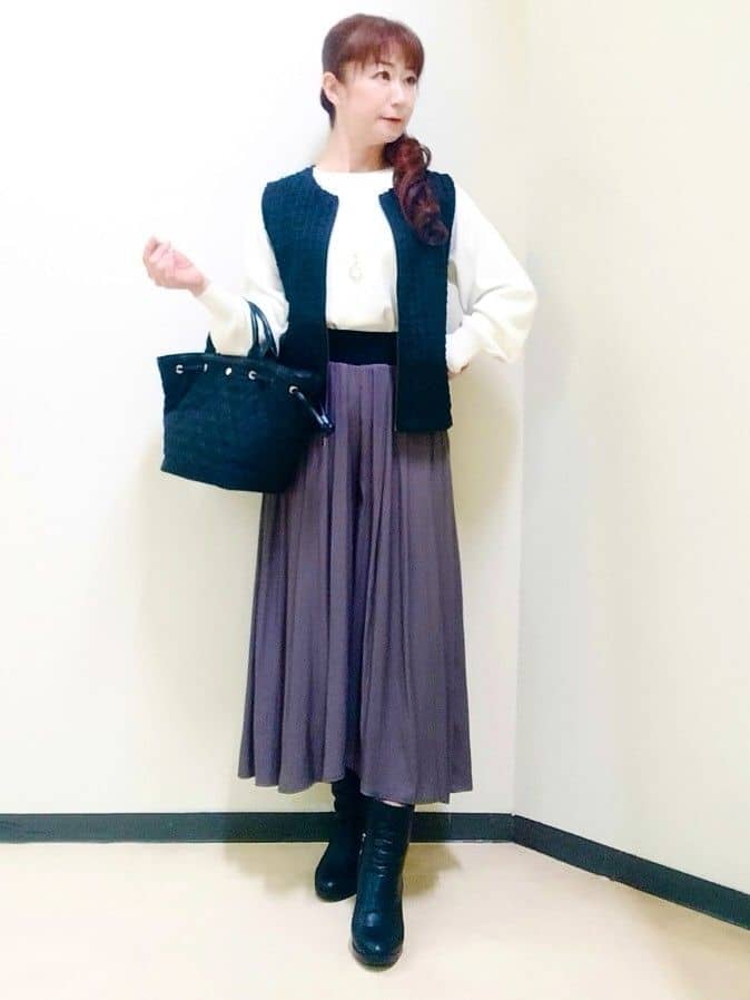 花さんの「Reflect｜【すっきりシルエット】ショート丈ダウンコート」を使ったコーディネート