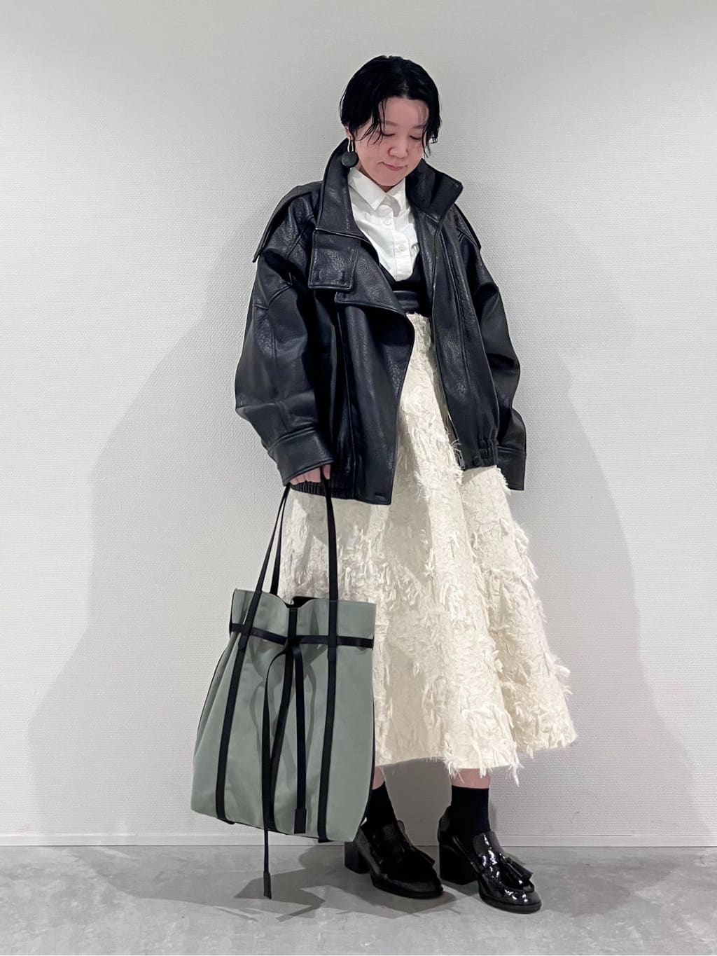 Cさんの「HIROKO HAYASHI｜PANIER CAMOSCIO（パニエ カモッショ）トートバッグ」を使ったコーディネート