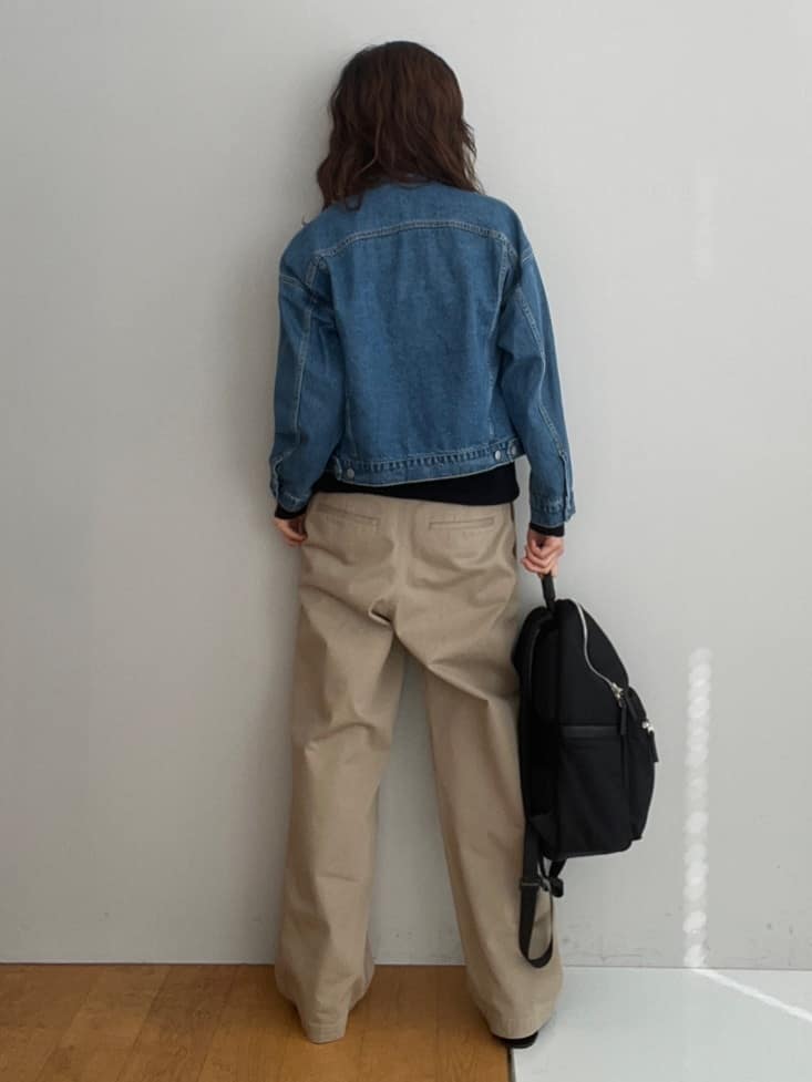 misaさんの「DRESSTERIOR｜【洗える/7色展開】ウォッシャブルコットンカシミヤニット」を使ったコーディネート