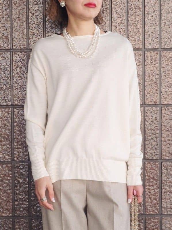 MUTSUKOさんの「UNTITLED｜【ロング丈/軽やか】テーラード　リバーコート」を使ったコーディネート