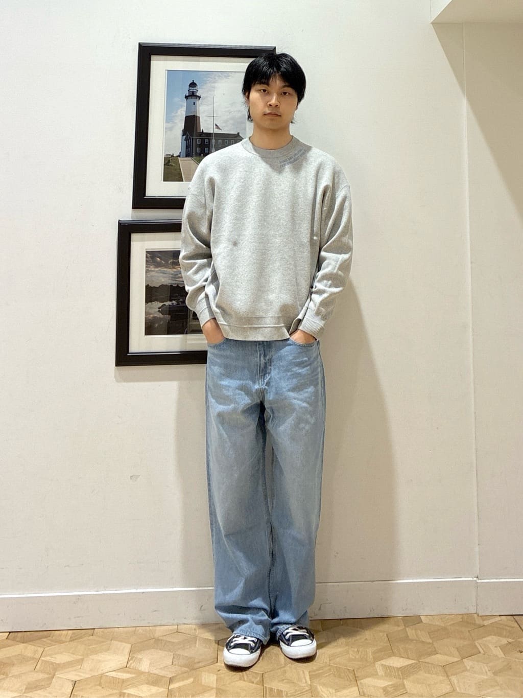 KAZUKIさんの「Dessin｜【ユニセックス/洗える】ロゴ刺繍入りコットンジャカード」を使ったコーディネート
