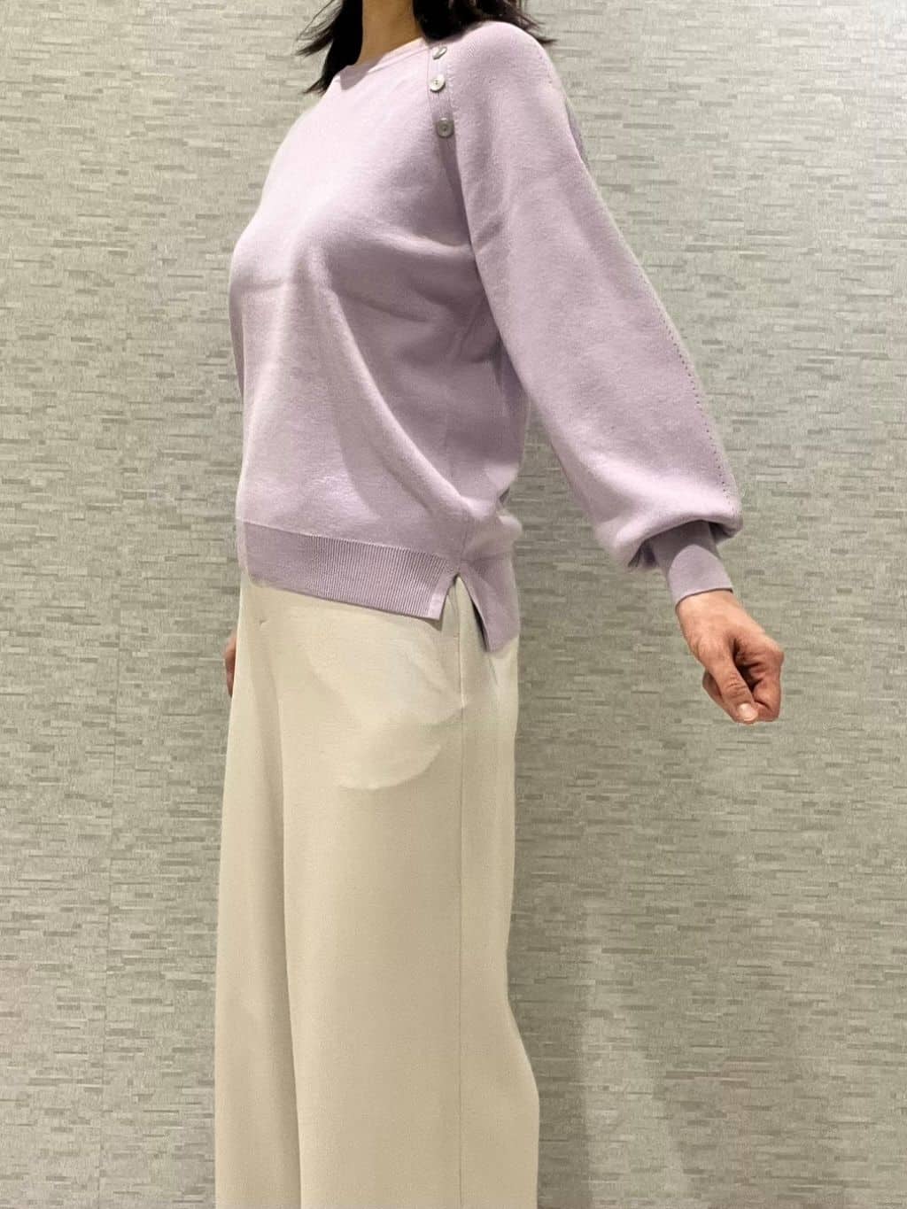marikoさんの「Reflect｜【SS-4Lサイズ／選べる6色】テーラードカラーロングウール混コート」を使ったコーディネート