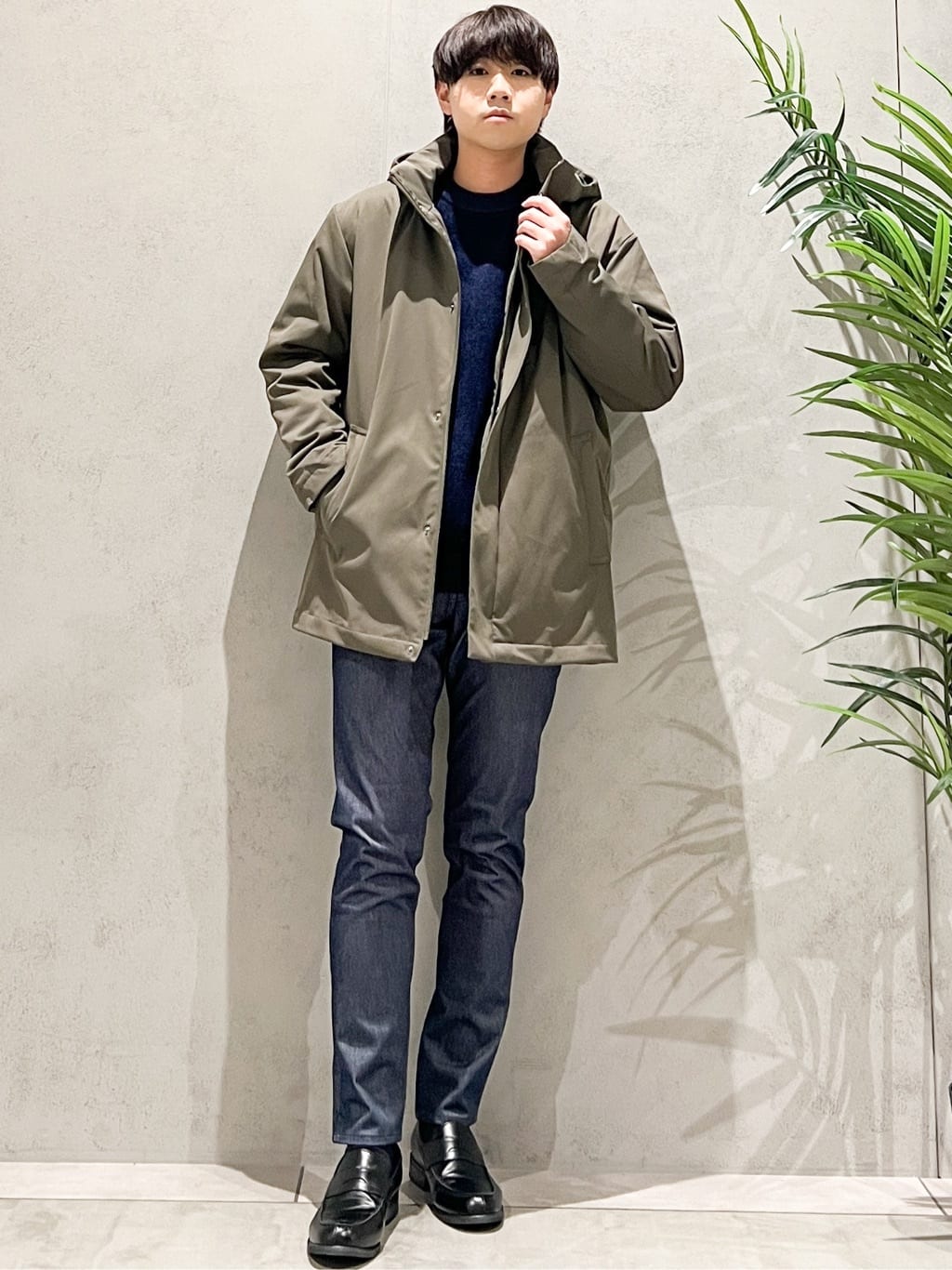 SHI-MAさんの「THE SHOP TK｜【3WAY】中綿ライナー付き カルゼコート　洗濯機OK/ON・OFF対応」を使ったコーディネート
