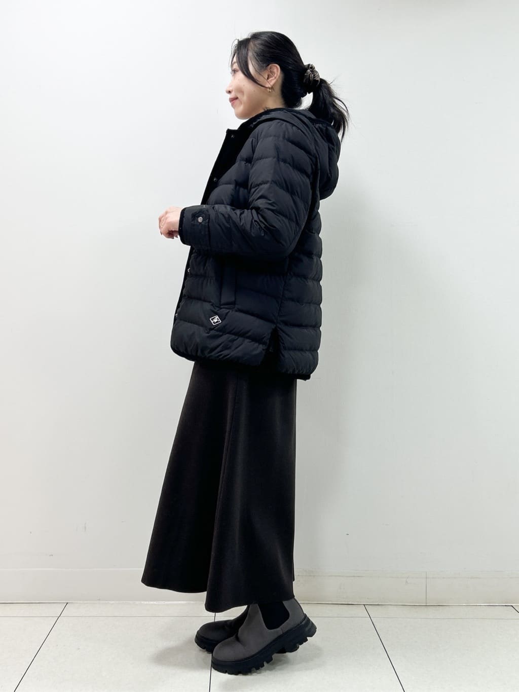 Kaiさんの「Dessin｜【撥水・2WAY】ミュラーダウンコートミドル丈」を使ったコーディネート