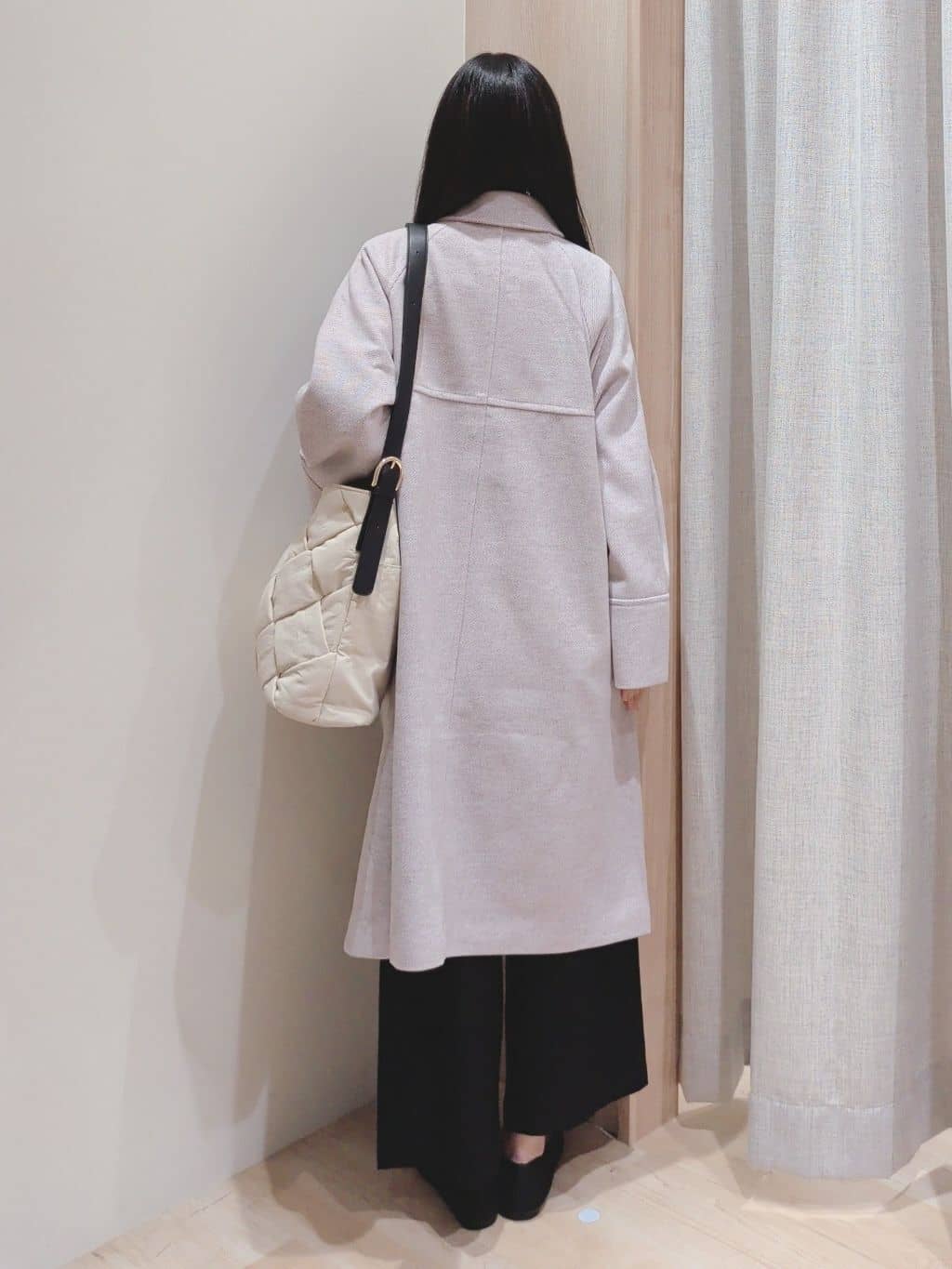 Yuiさんの「grove｜袖口配色リブニット」を使ったコーディネート