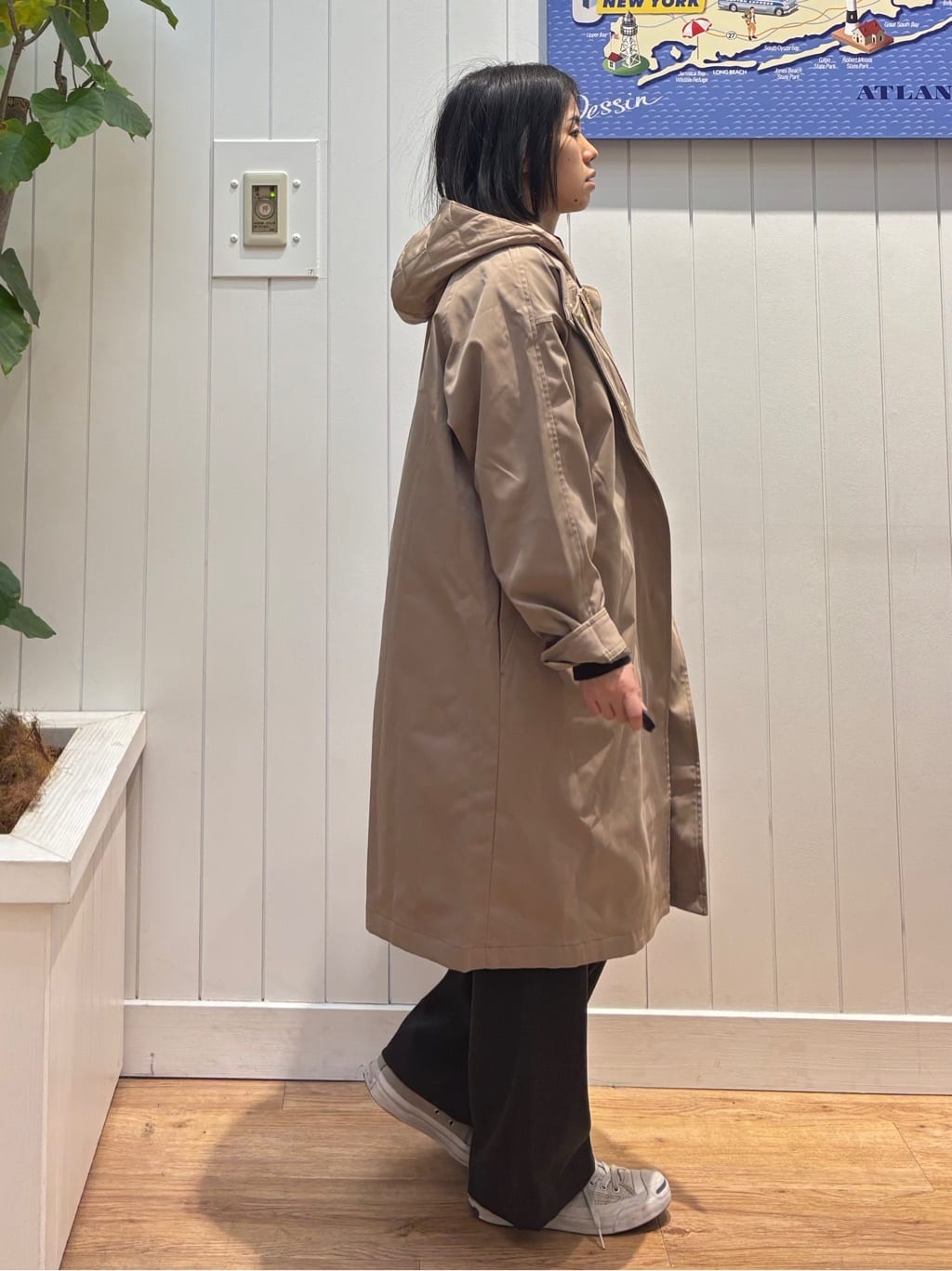 OKADAさんの「Dessin｜【4WAY/洗える】ベスト付き中綿キルトコート」を使ったコーディネート