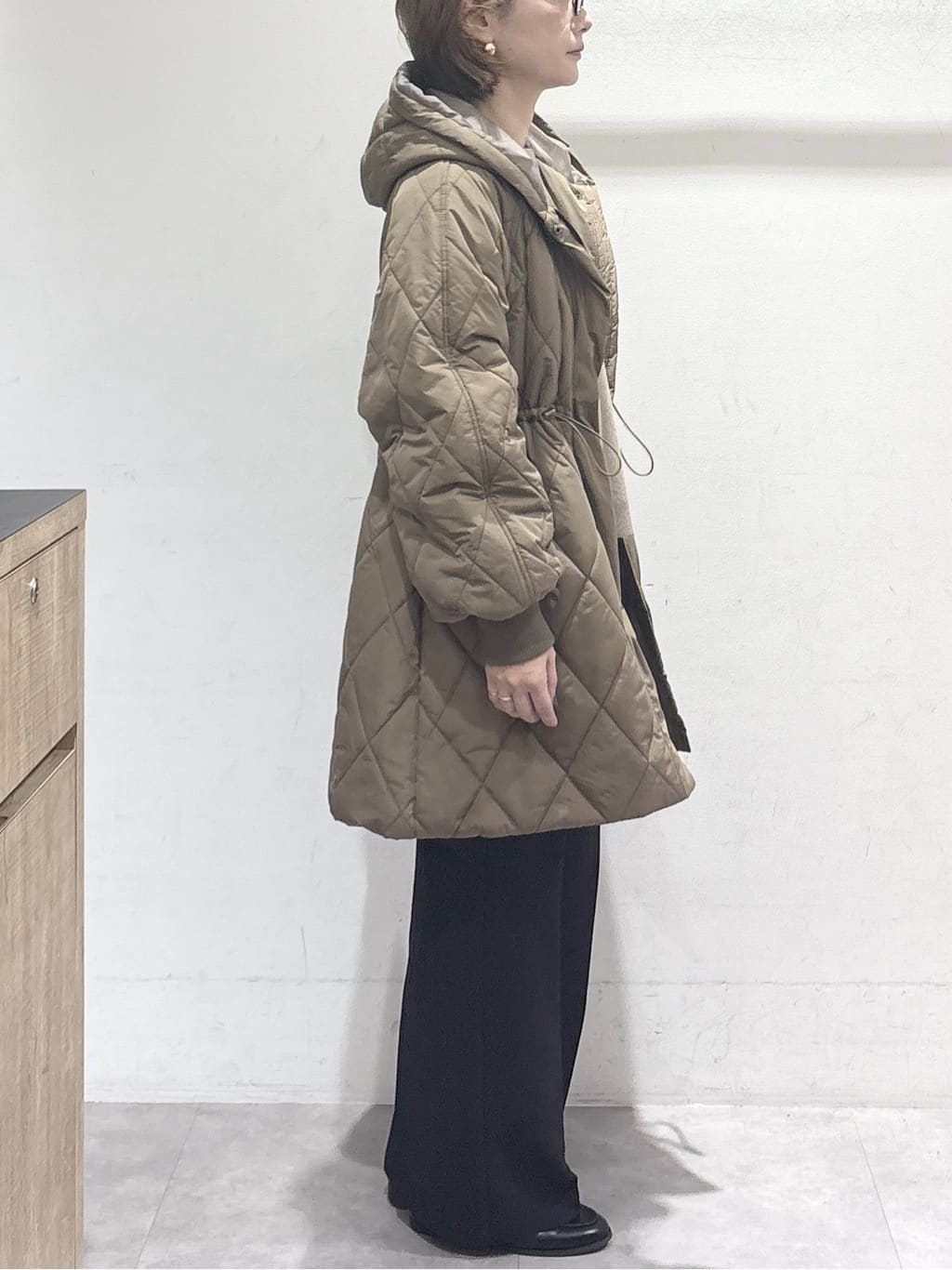 たけねぇさんの「OPAQUE.CLIP｜サイド編地切替ニットトップス／セットアップ対応【洗濯機OK】」を使ったコーディネート