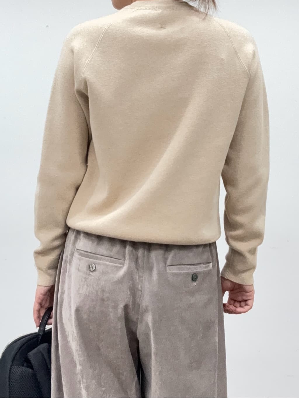 BUNさんの「DRESSTERIOR｜◆ウォッシャブル コットンカシミヤ混ニット」を使ったコーディネート