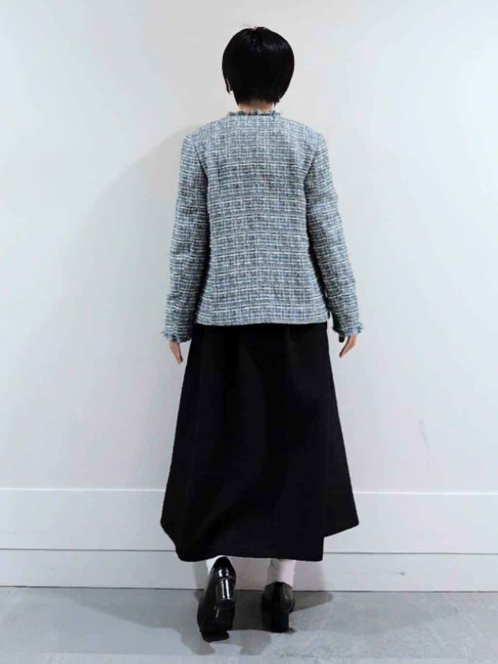 ミズタさんの「UNTITLED｜【仕事着/スーツ】ファンシーツイード ジャケット」を使ったコーディネート