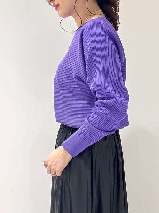 そんさんの「INDIVI｜【洗える／体型カバー】美シルエットニット」を使ったコーディネート