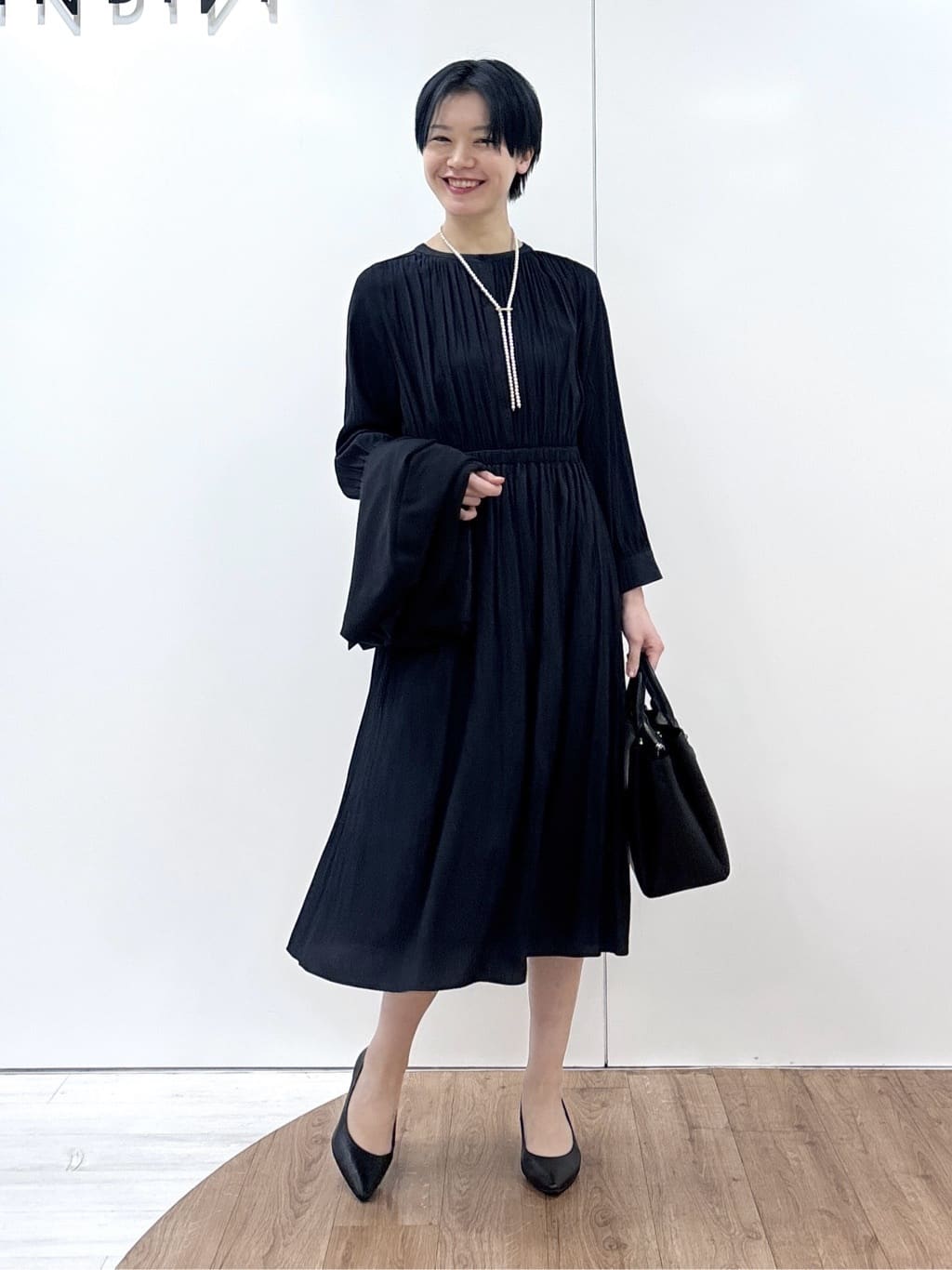 kanaeさんの「INDIVI｜【通勤スーツ／洗える】ストレッチカラーレスジャケット」を使ったコーディネート