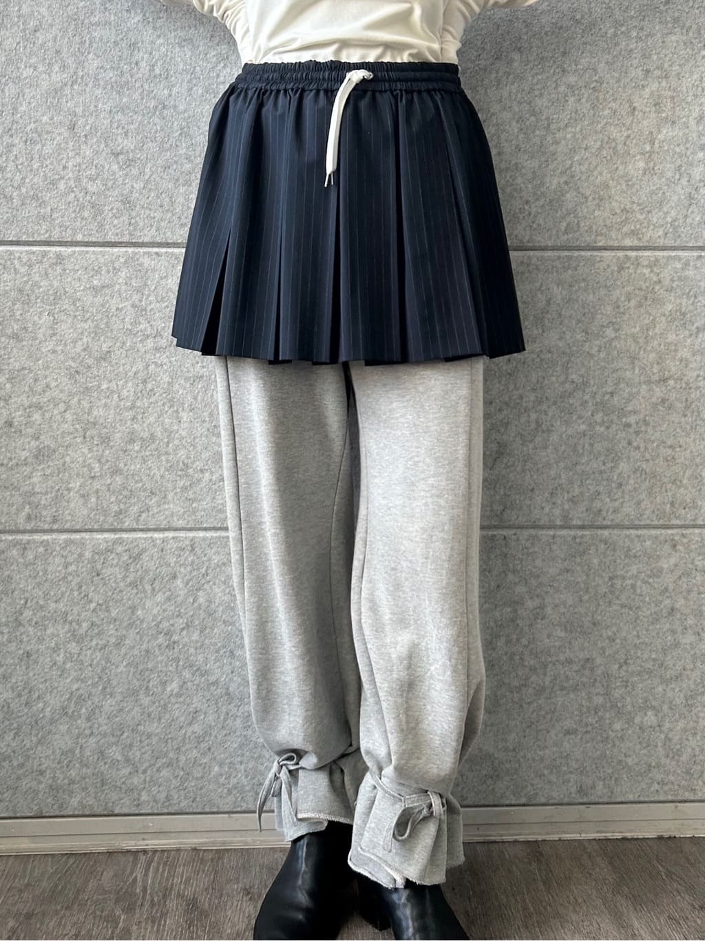 honoka Aさんの「CODE A｜tailored mood mini skirt」を使ったコーディネート