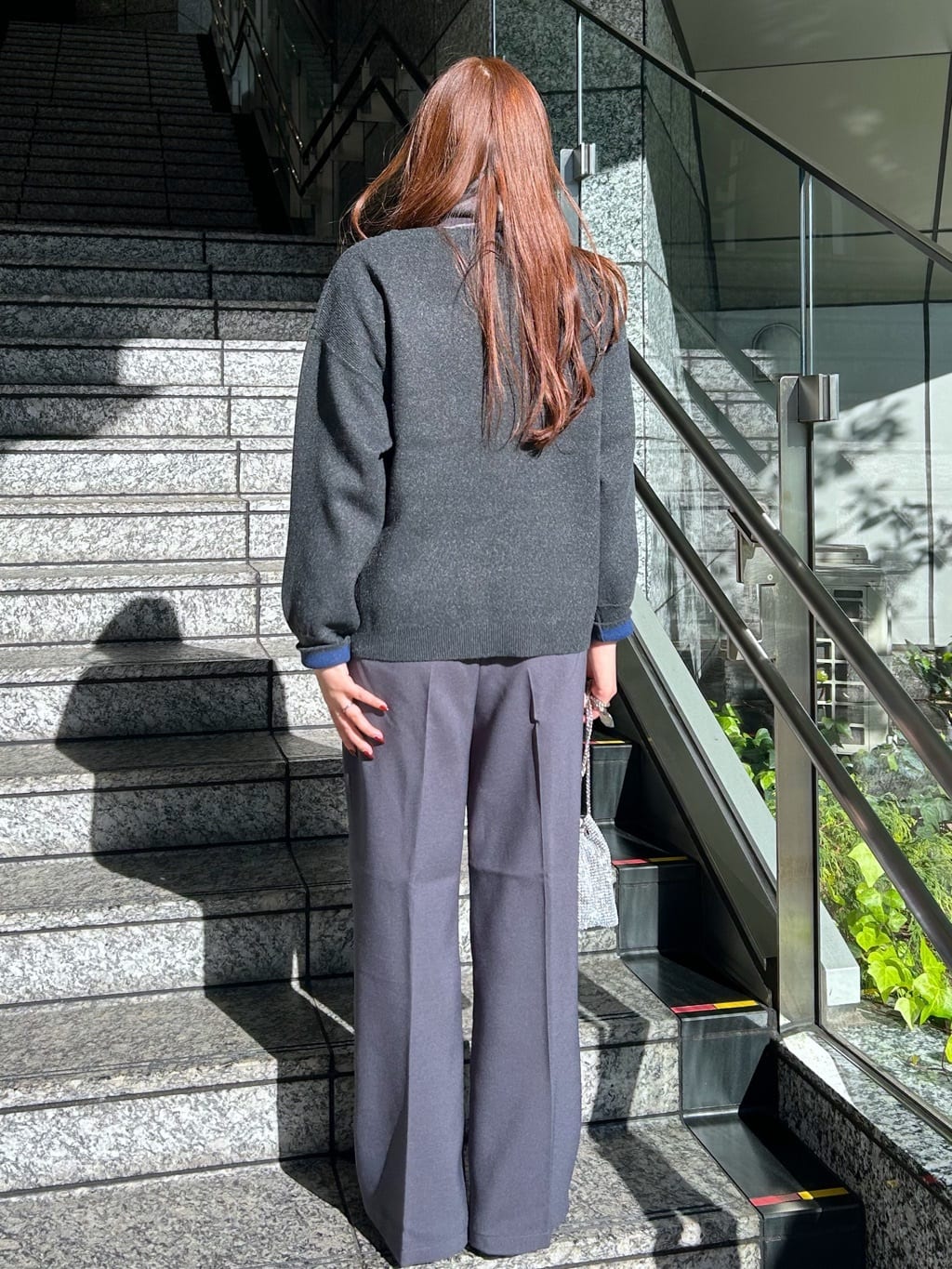Risaさんの「OPAQUE.CLIP｜イージーフレアパンツ【洗濯機OK】」を使ったコーディネート