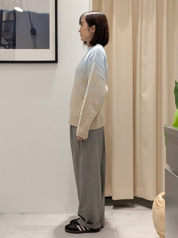 なめさんの「THE SHOP TK｜きれいめにもカジュアルにも ノーカラーキルトジャケット」を使ったコーディネート