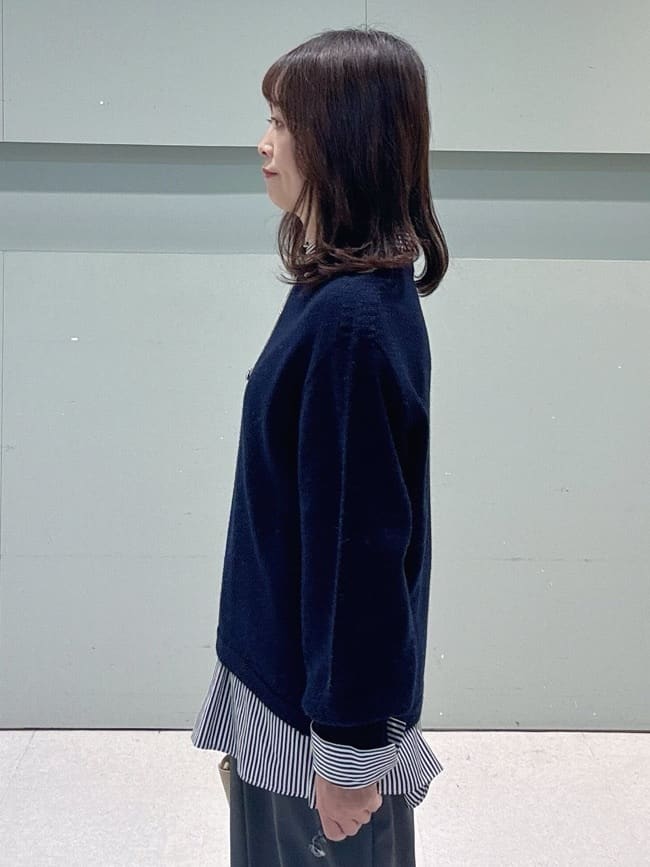 makiさんの「UNTITLED｜【定番人気/はっ水/洗える】タスランショートトレンチコート」を使ったコーディネート