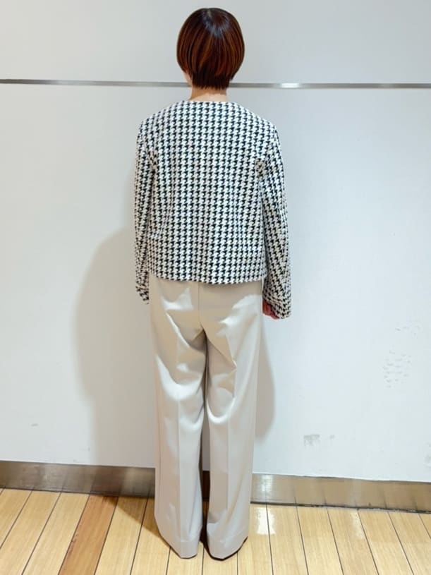 あやさんの「UNTITLED｜【セットアップ可能】クラシックチドリ ジャケット」を使ったコーディネート