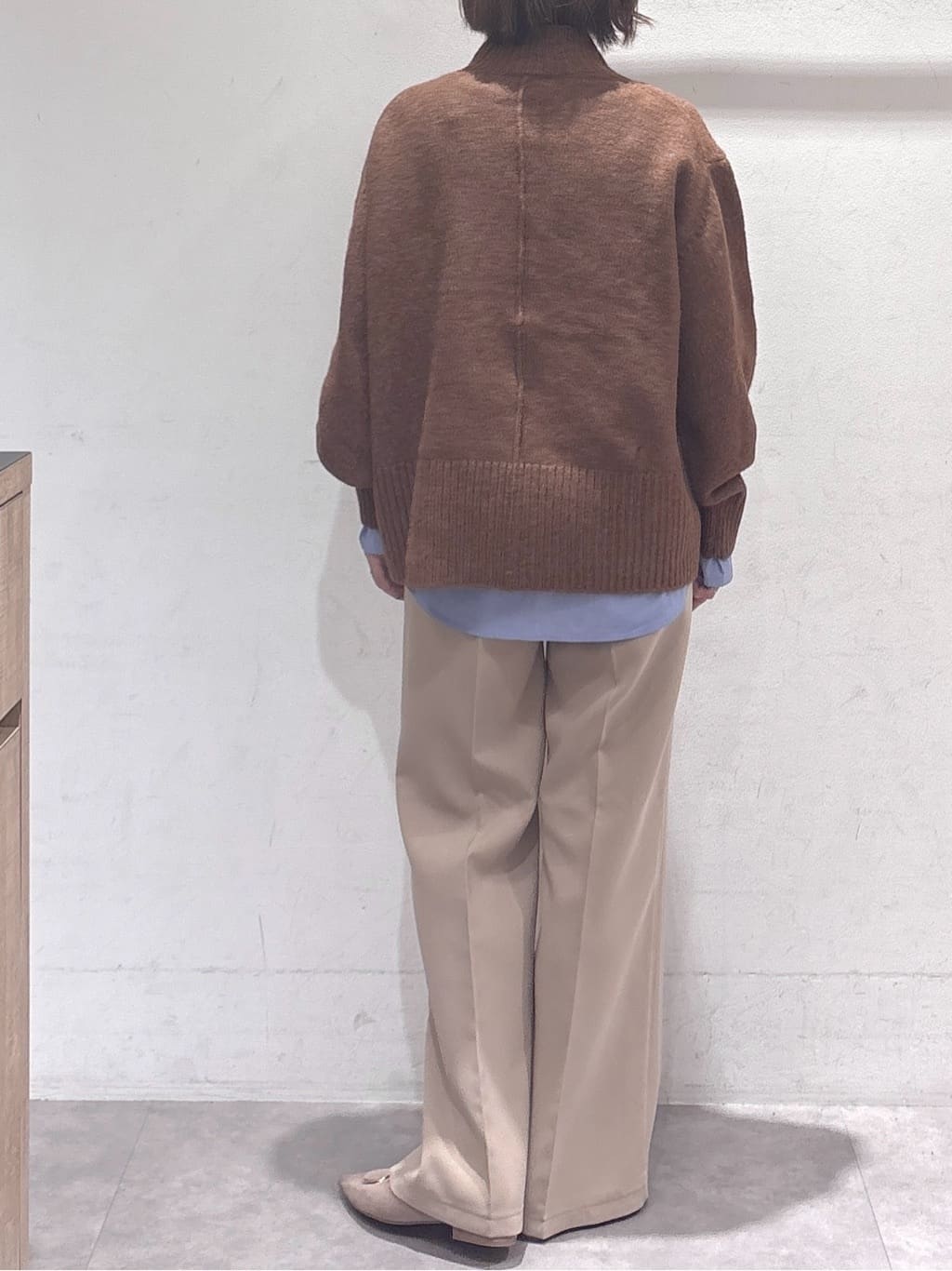 たけねぇさんの「OPAQUE.CLIP｜ふわふわハイネックニット【洗濯機OK】」を使ったコーディネート