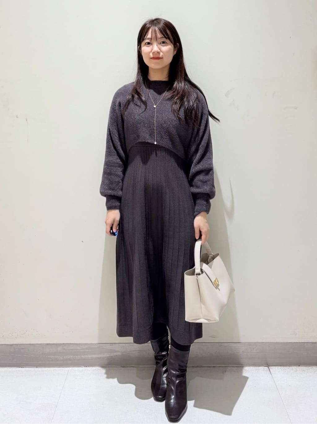 きみさんの「OPAQUE.CLIP｜KAWADAダウンショートコート【撥水／洗濯機OK／静電気防止裏地】《XS～LL》」を使ったコーディネート