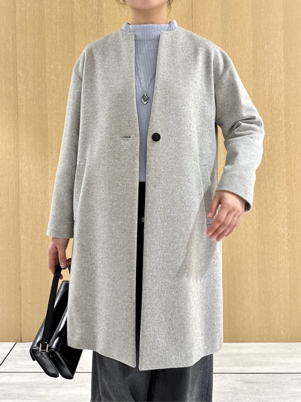nanaさんの「UNTITLED｜【洗える】スポンディッシュ ボトルネックニット」を使ったコーディネート