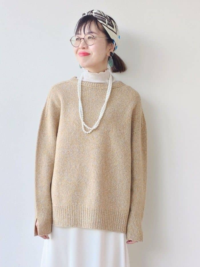 MUTSUKOさんの「UNTITLED｜【ロング丈/軽やか】テーラード　リバーコート」を使ったコーディネート