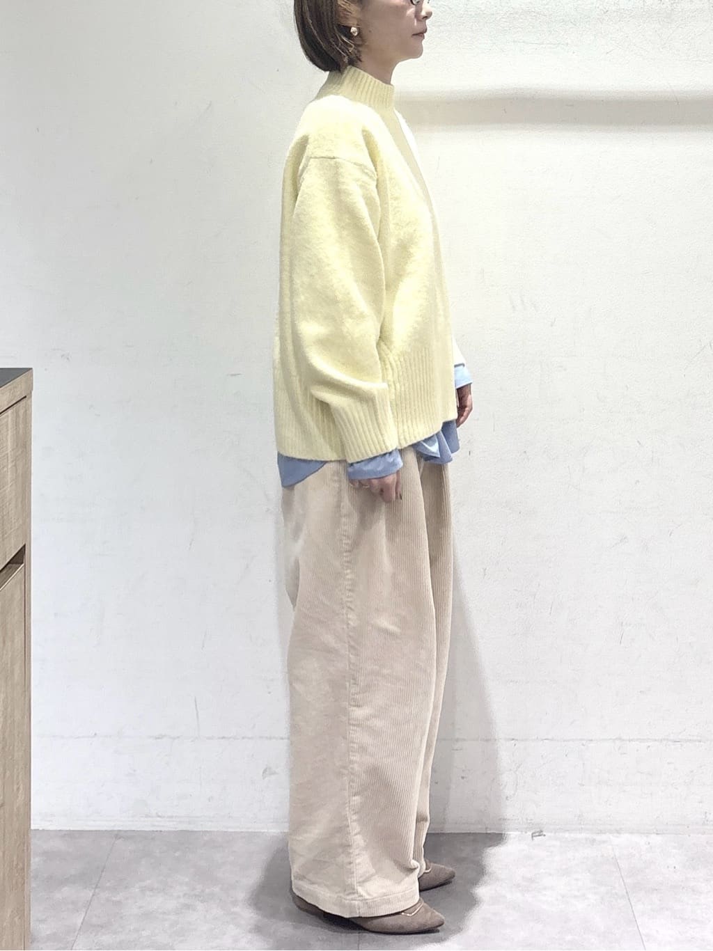 たけねぇさんの「OPAQUE.CLIP｜ふわふわハイネックニット【洗濯機OK】」を使ったコーディネート
