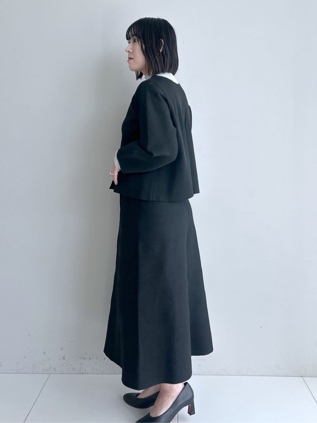 Hirokaさんの「Dessin｜【入卒/セレモニー/単品使い2WAY可能】ニットセットアップ」を使ったコーディネート