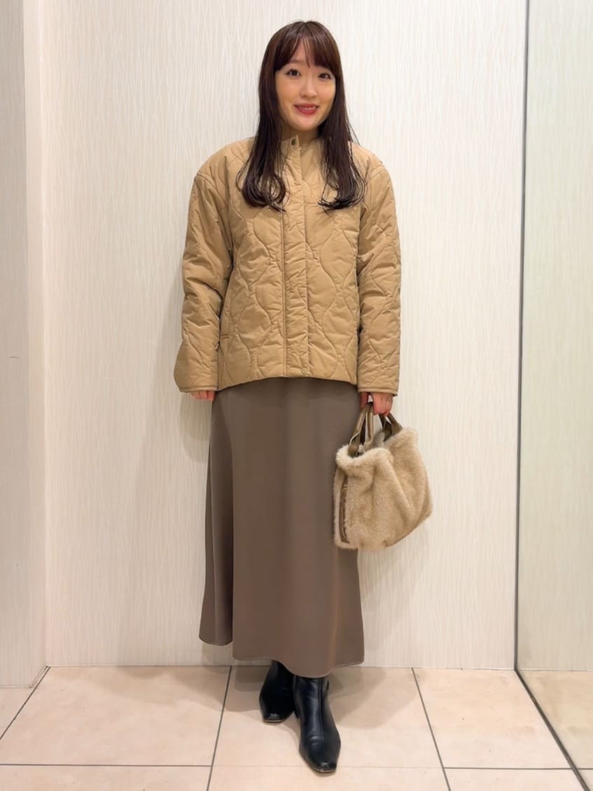 SAHOさんの「UNTITLED｜【洗える】スポンディッシュ ケーブル柄ニット」を使ったコーディネート