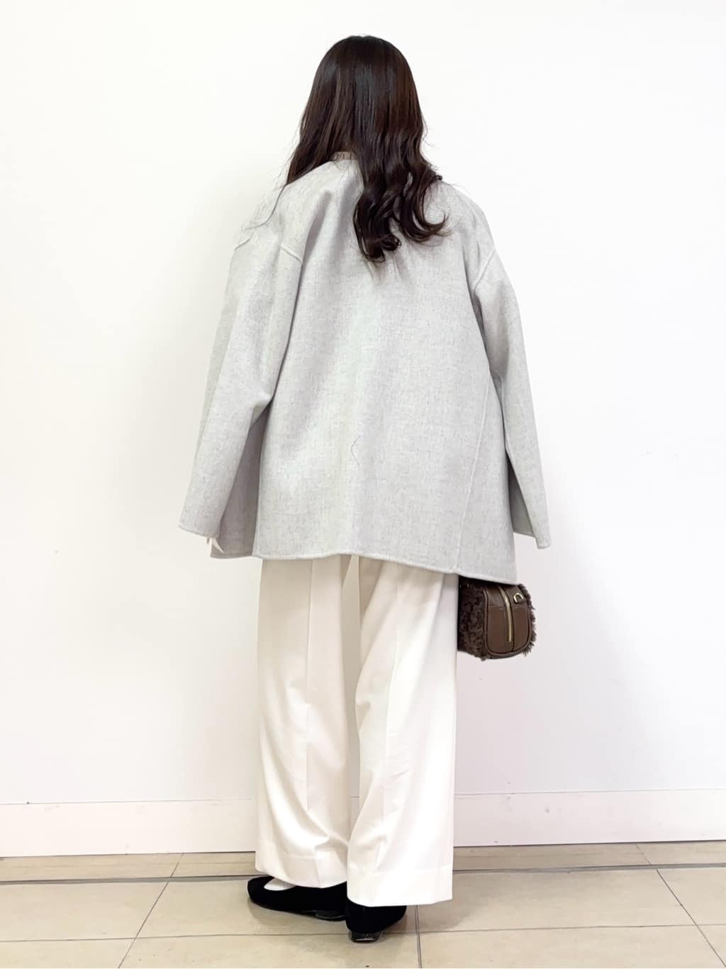 あやかさんの「UNTITLED｜【あったか素材/ストレッチ性】裏起毛ワイドパンツ」を使ったコーディネート