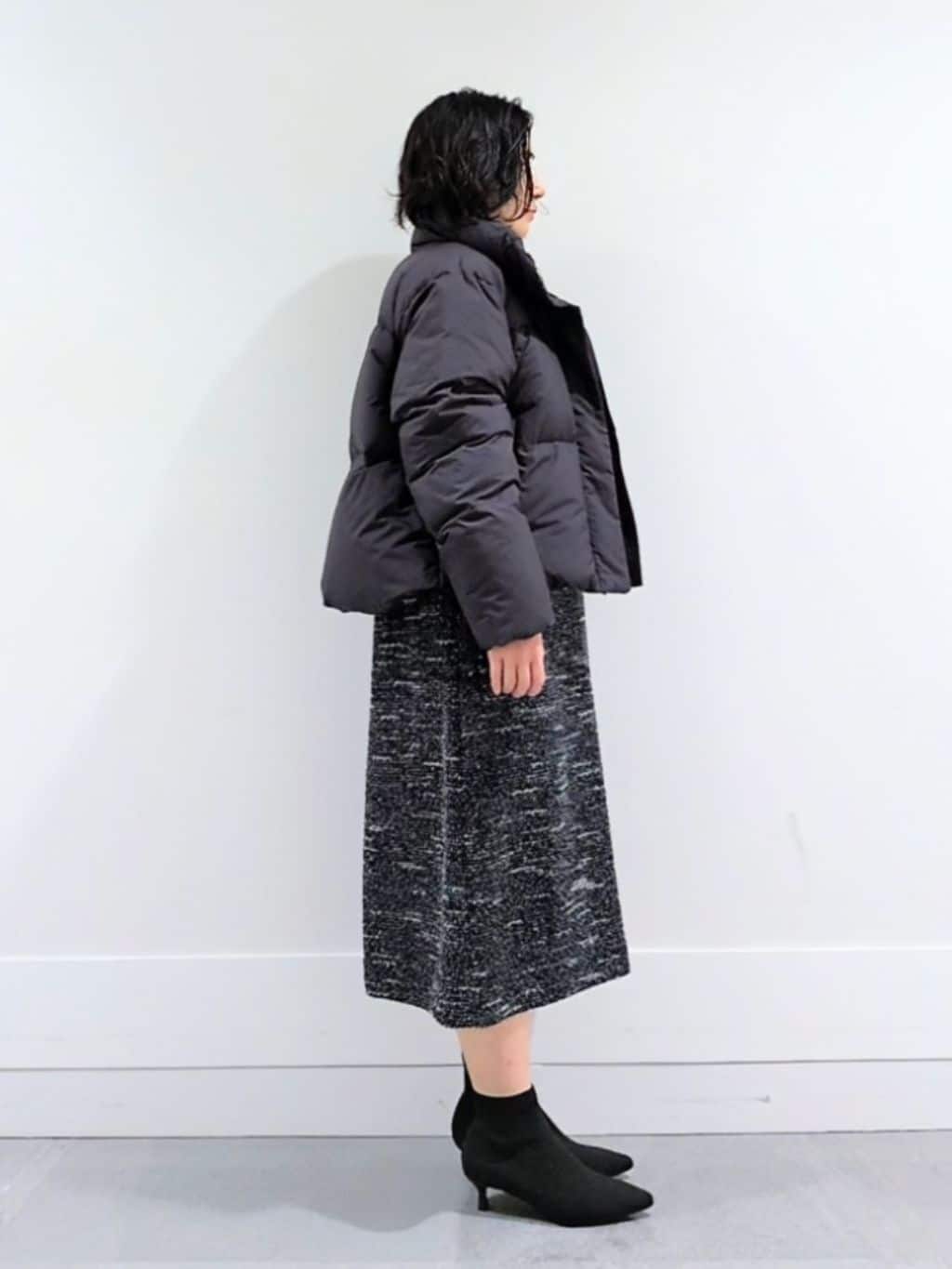 ミズタさんの「UNTITLED｜【トレンド/撥水機能/防寒】ショートダウンコート」を使ったコーディネート