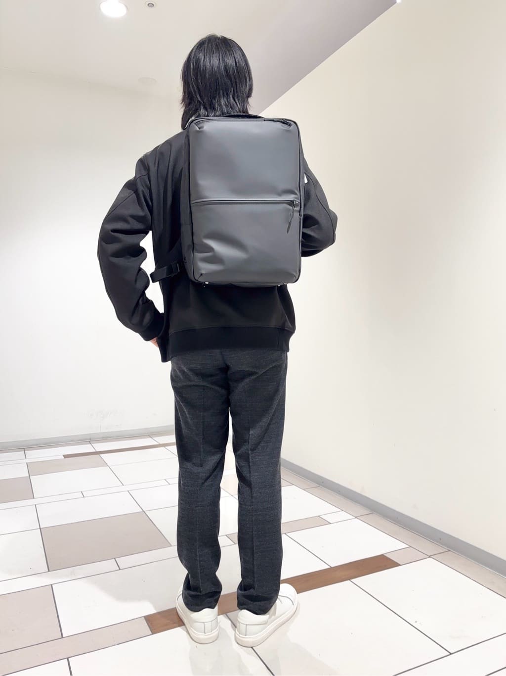 及川さんの「TAKEO KIKUCHI｜【JUST ONE LAYER】ダウンファブリック ジップアップ リブ ブルゾン」を使ったコーディネート