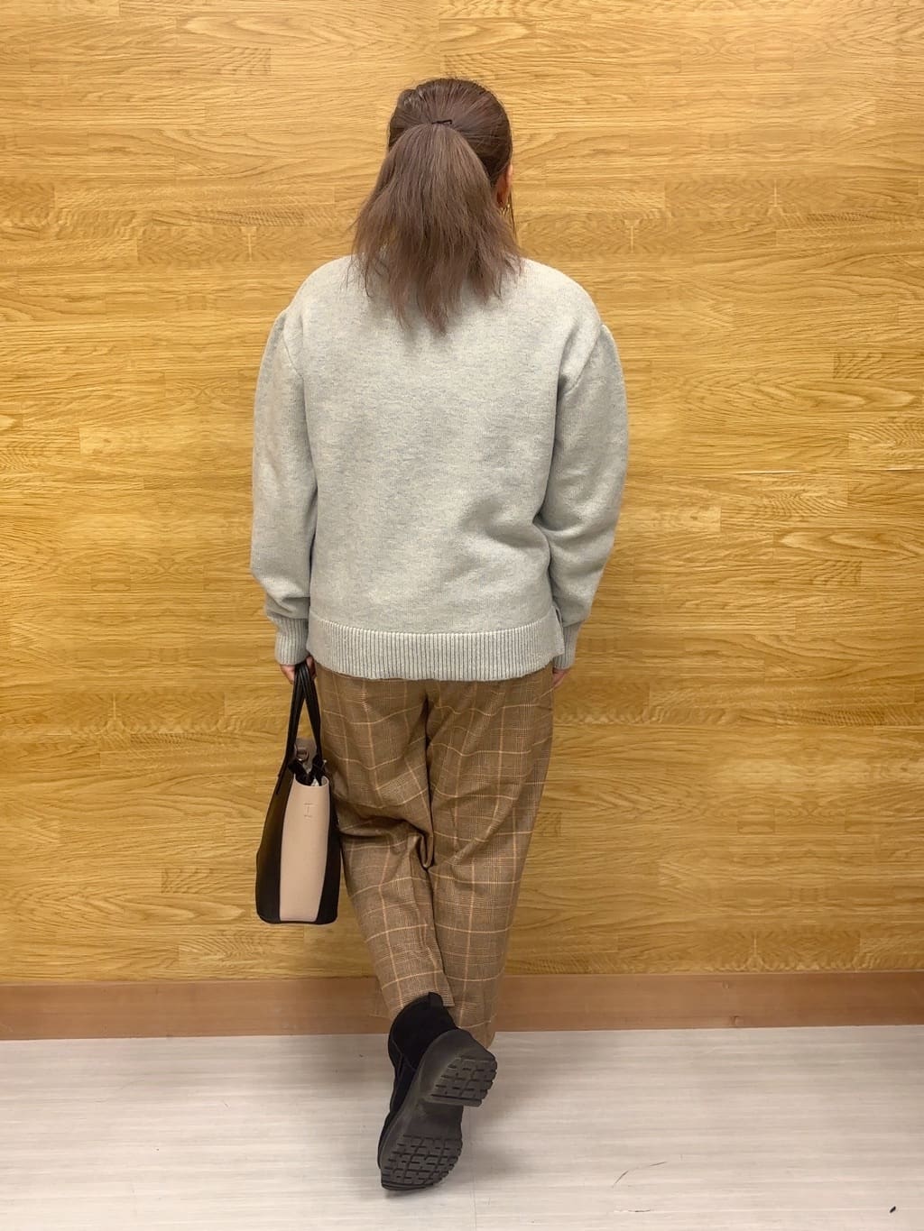 ぁむさんの「SHOO･LA･RUE｜【洗濯機可/S-LL】きちんと見えする あったか裏起毛ガウチョパンツ」を使ったコーディネート