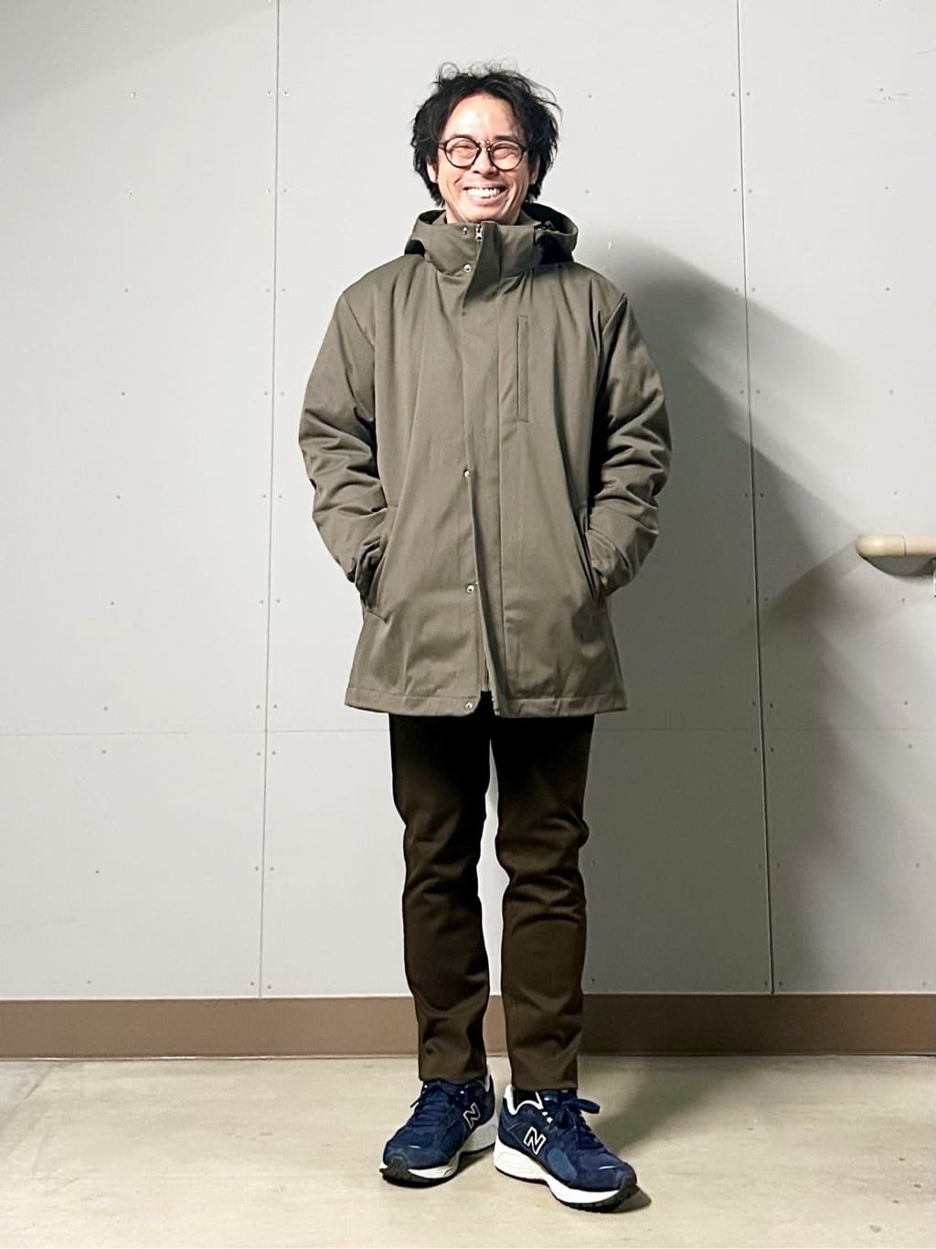 KENJI Iさんの「THE SHOP TK｜【3WAY】中綿ライナー付き カルゼコート　洗濯機OK/ON・OFF対応」を使ったコーディネート